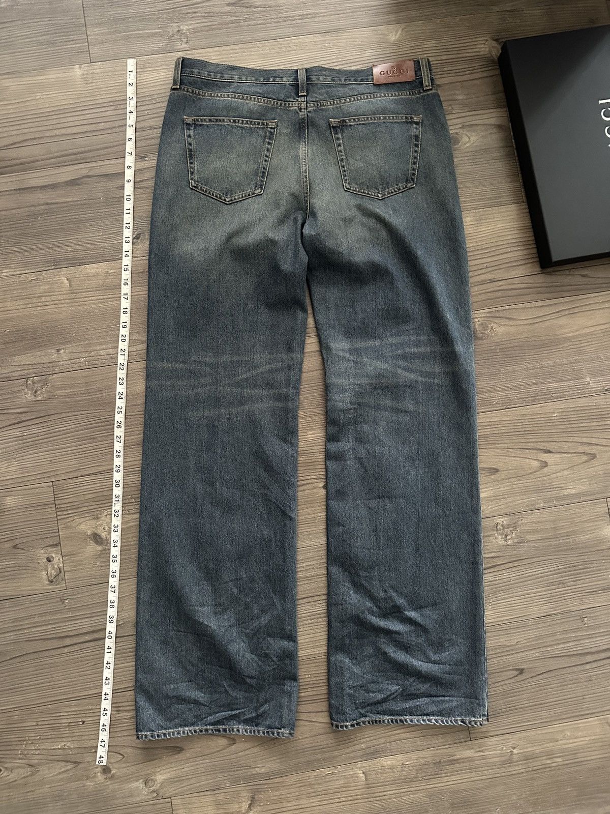 Gucci SS26 Unreleased Gucci x Demna Metal Latch Denim Size US 38 / EU 54 - 6 Thumbnail