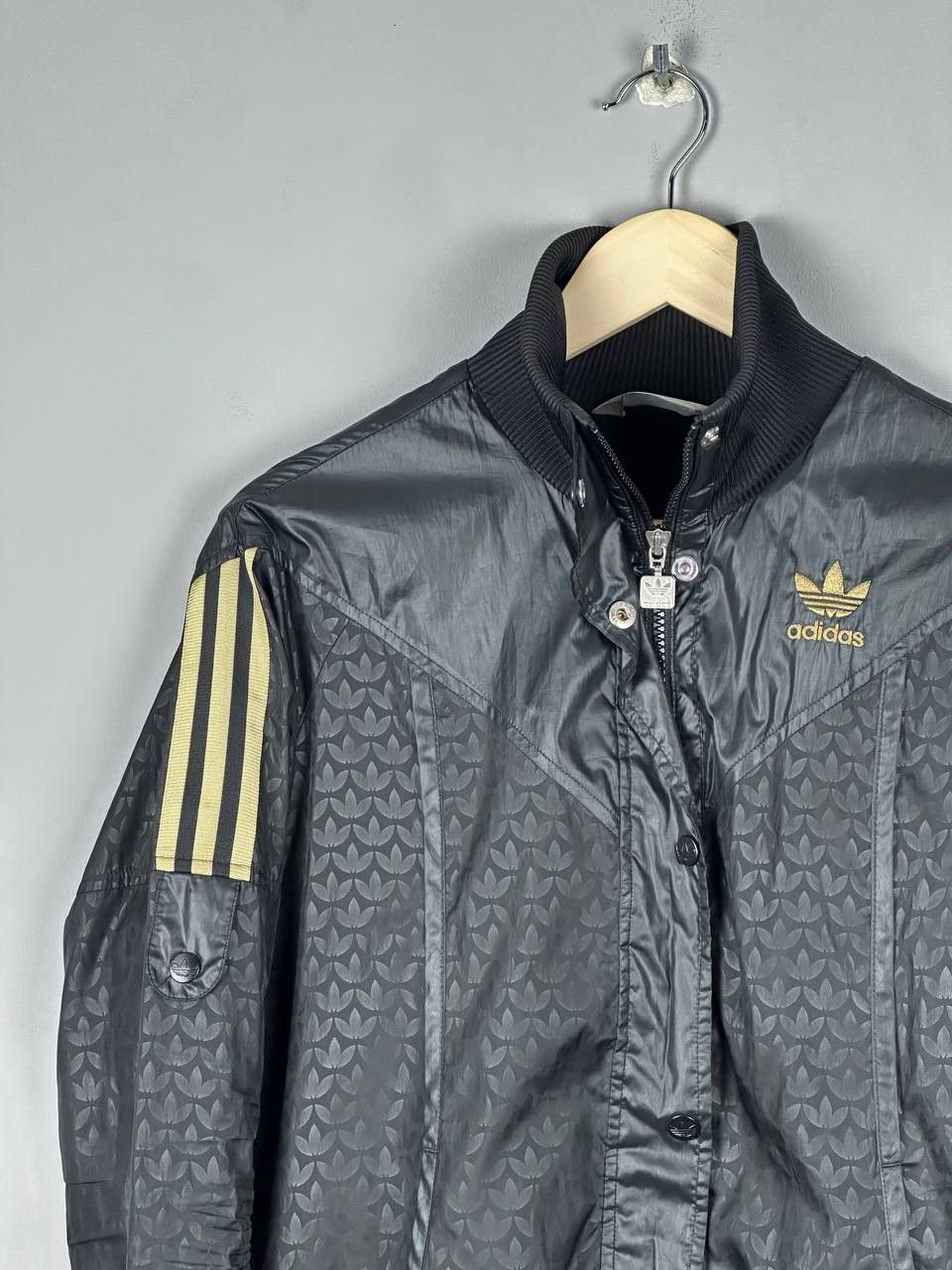 Adidas Vintage Crazy Adidas Nylon Track Jacket Y2K Size US S / EU 44-46 / 1 - 4 Thumbnail
