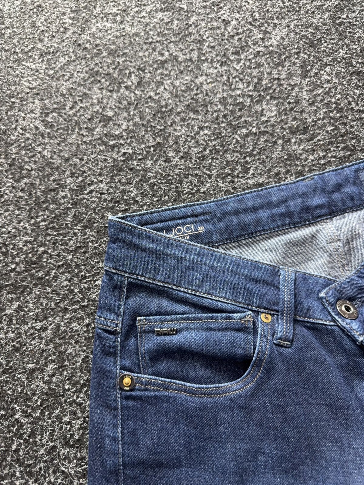 G-Star 00s Y2K G Star Japanese RAW Joci 3D Slim Jeans Dark Wash Size 30" / US 8 / IT 44 - 7 Thumbnail