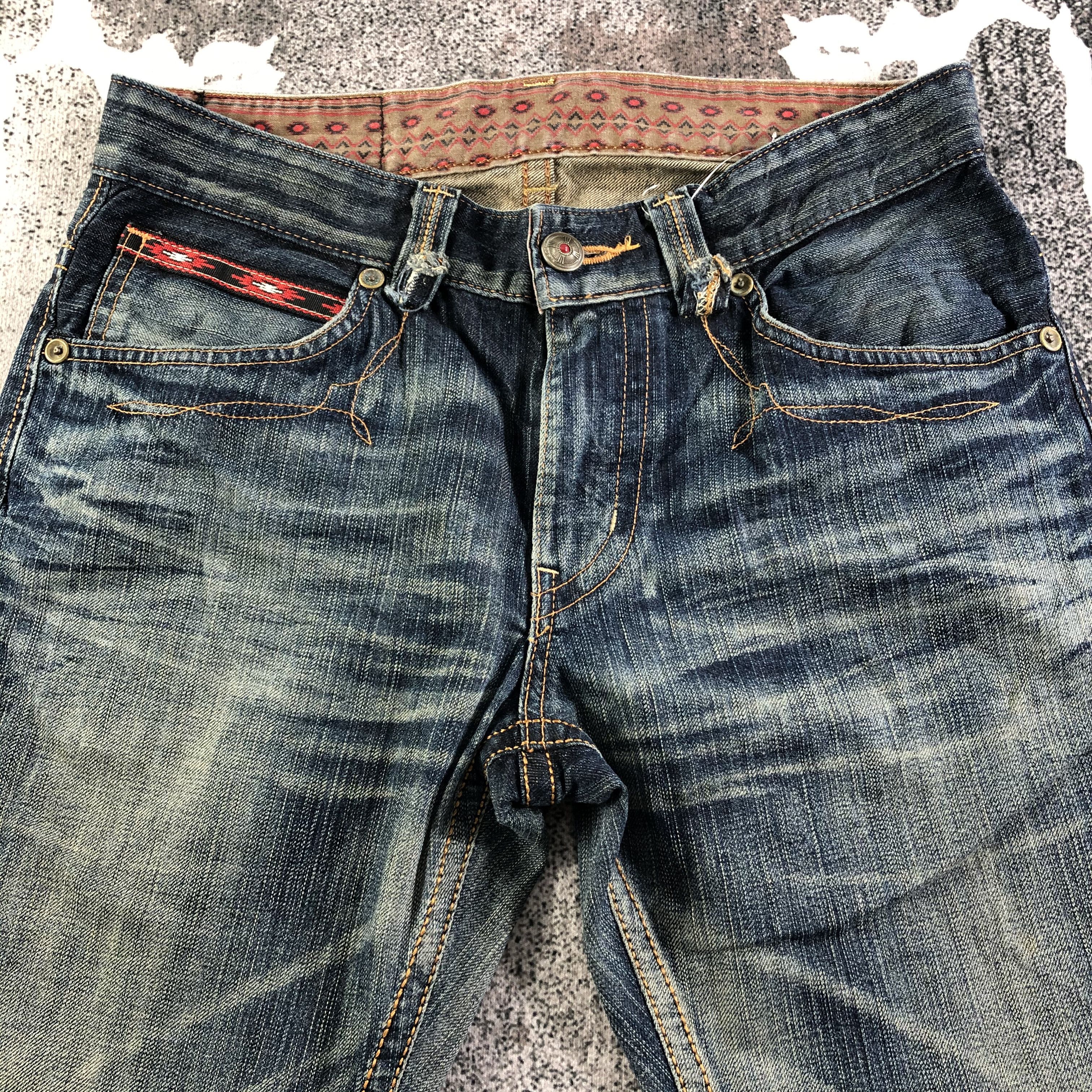 Edwin Vintage Edwin XV Jeans Faded Blue Denim KJ2331 Size US 30 / EU 46 - 3 Thumbnail