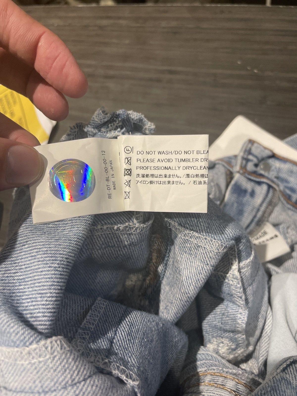 DENIM TEARS × READYMADE Readymade x Denim Tears Flare Jeans Size US 33 - 6 Thumbnail