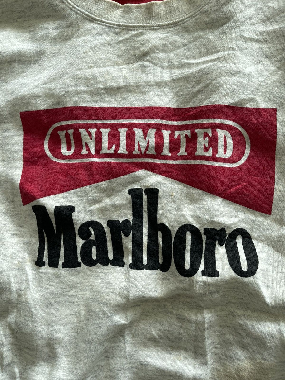 Marlboro Vintage 90s MARLBORO UNLIMITED MAT Racing F1 Sweatshirt Size US L / EU 52-54 / 3 - 8 Thumbnail