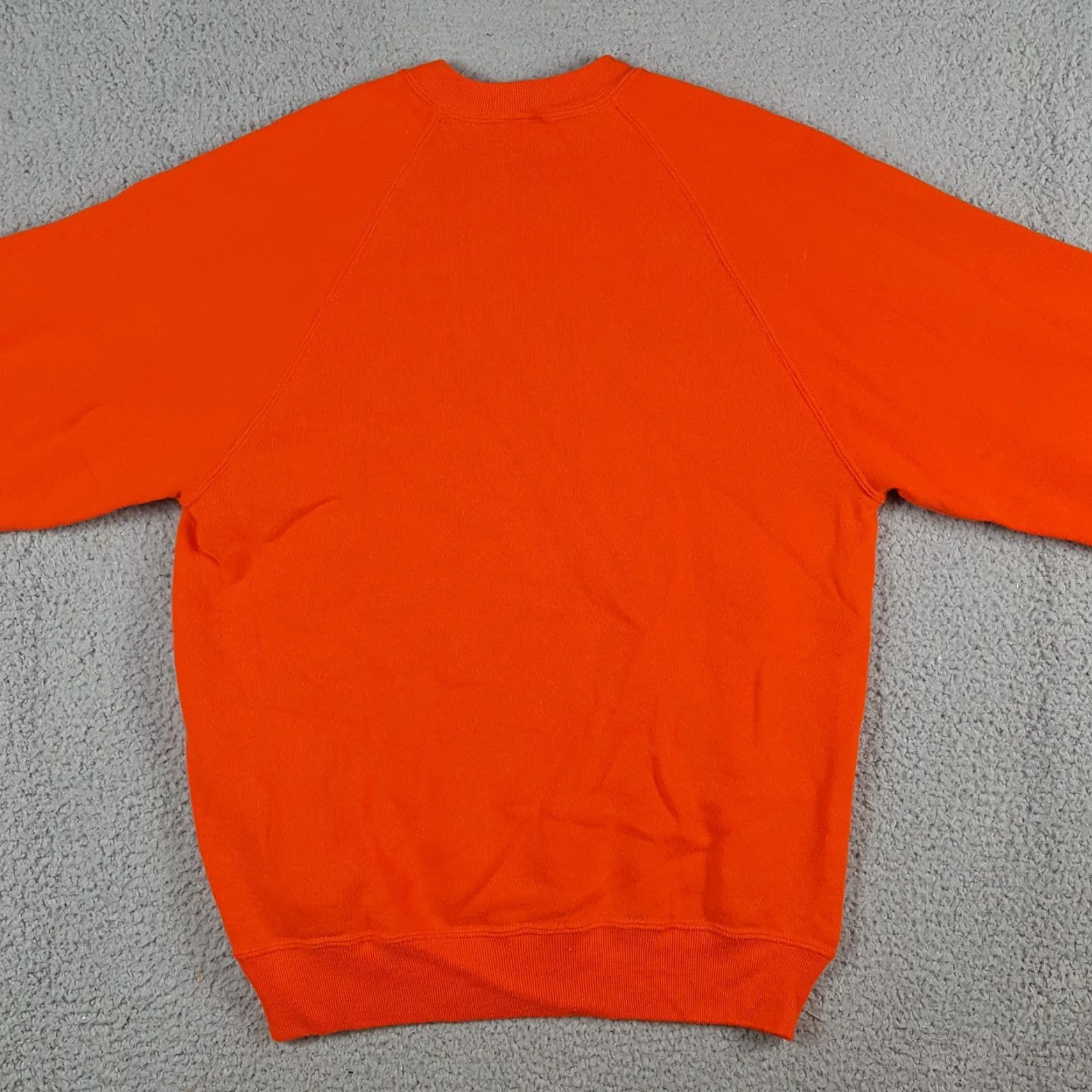 Jerzees VINTAGE Jerzees 90s Blaze Orange Fleece Hunting Sweatshirt Mens M Pullover Crewneck Sweatshirt Size US M / EU 48-50 / 2 - 5 Thumbnail