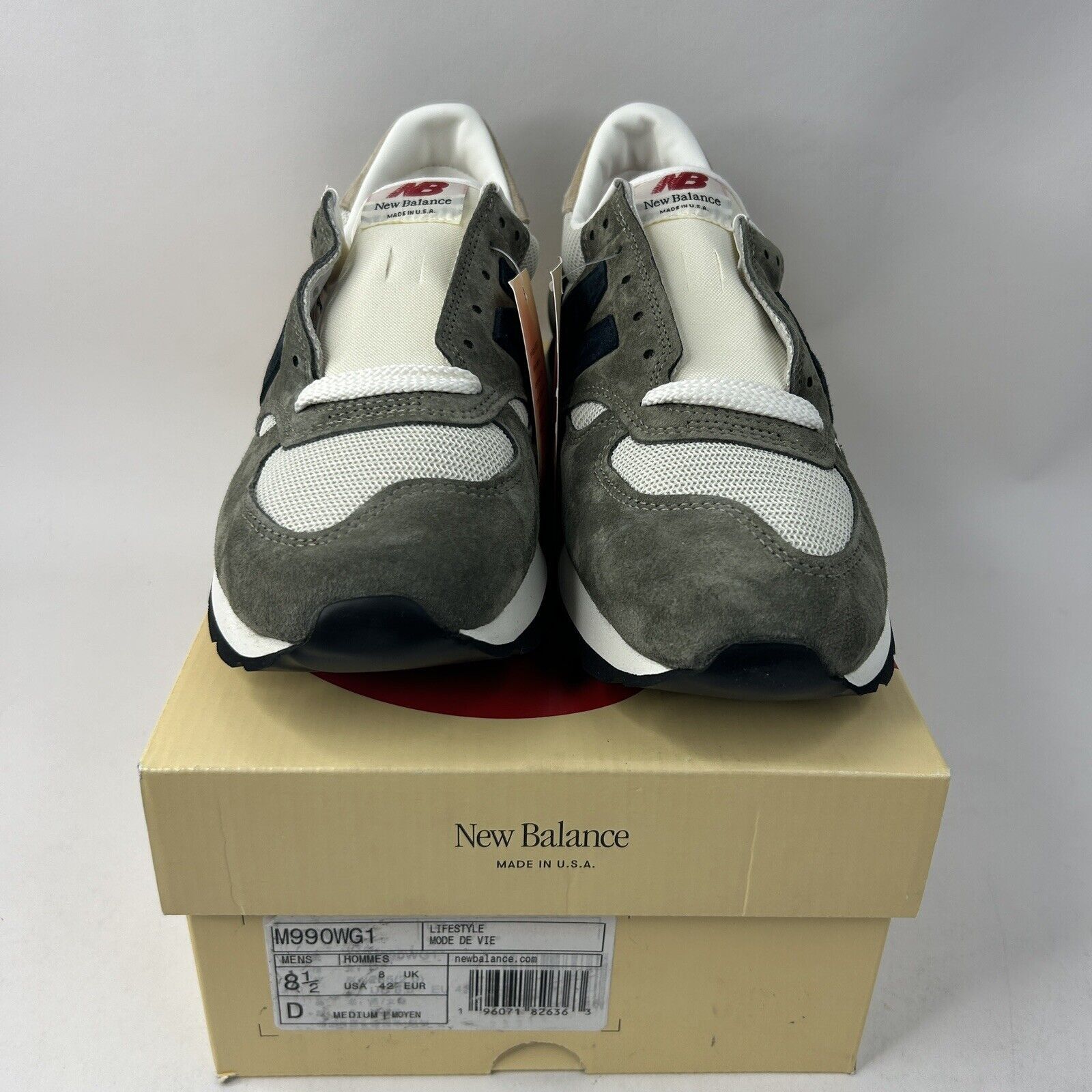 New Balance New Balance 990v1 x Teddy Santis MiUSA “Blue Grey” 2024 Size US 8.5 / EU 41-42 - 2 Thumbnail