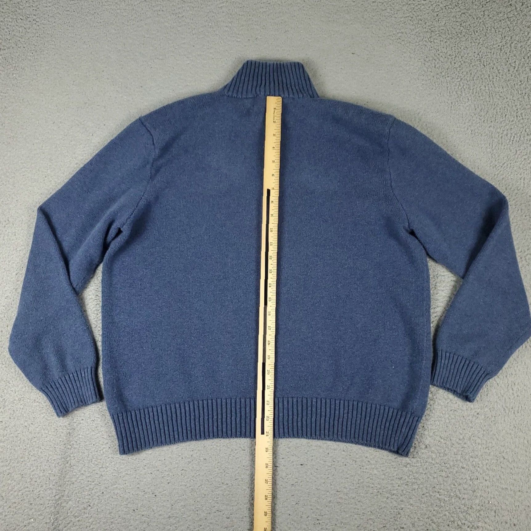 Ralph Lauren Ralph Lauren Sweater Mens XL Blue Pony Pullover Crew Neck Long Sleeve Knit Top Size US XL / EU 56 / 4 - 6 Thumbnail