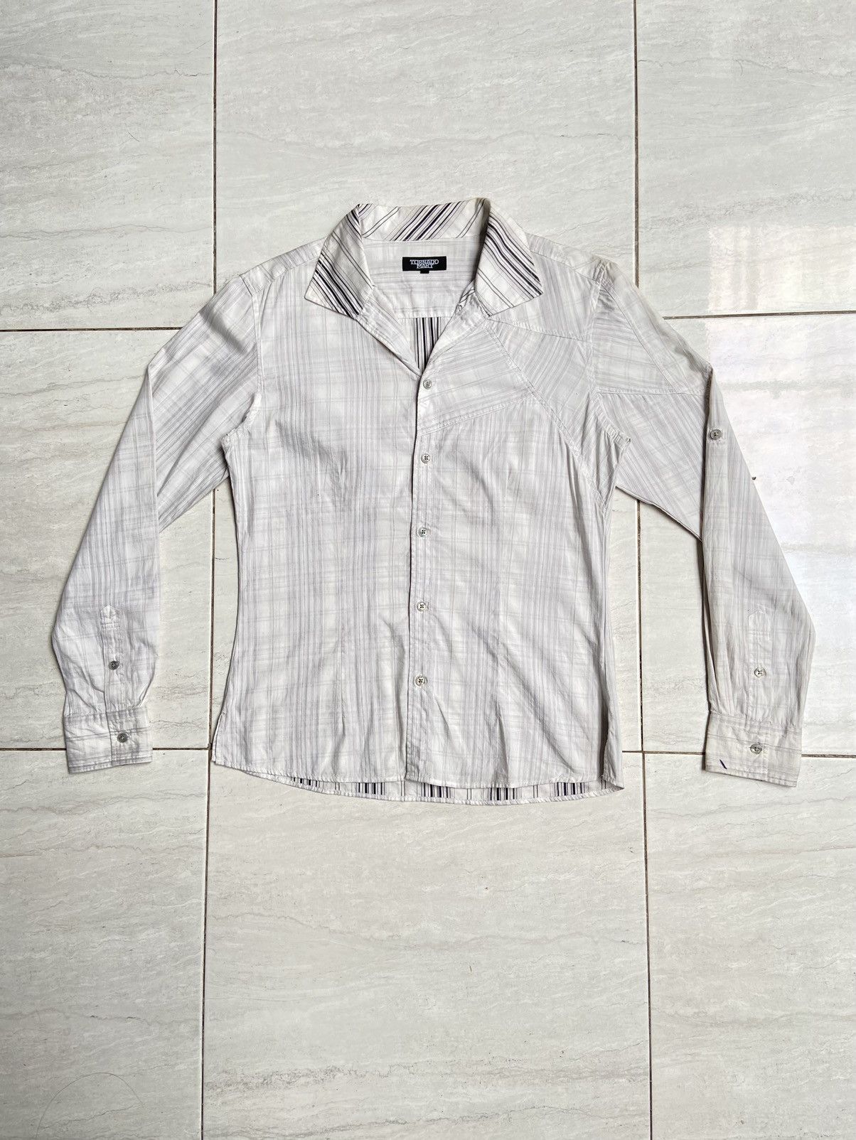 Japanese Brand × Tornado Mart TORNADO MART Plaid Shirt Size US S / EU 44-46 / 1 - 6 Thumbnail