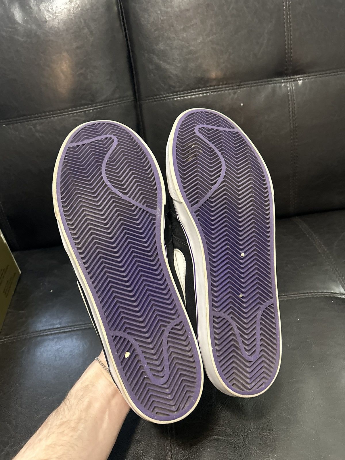 Nike SB Nike sb zoom harbor black/ purple Size US 11 / EU 44 - 5 Thumbnail