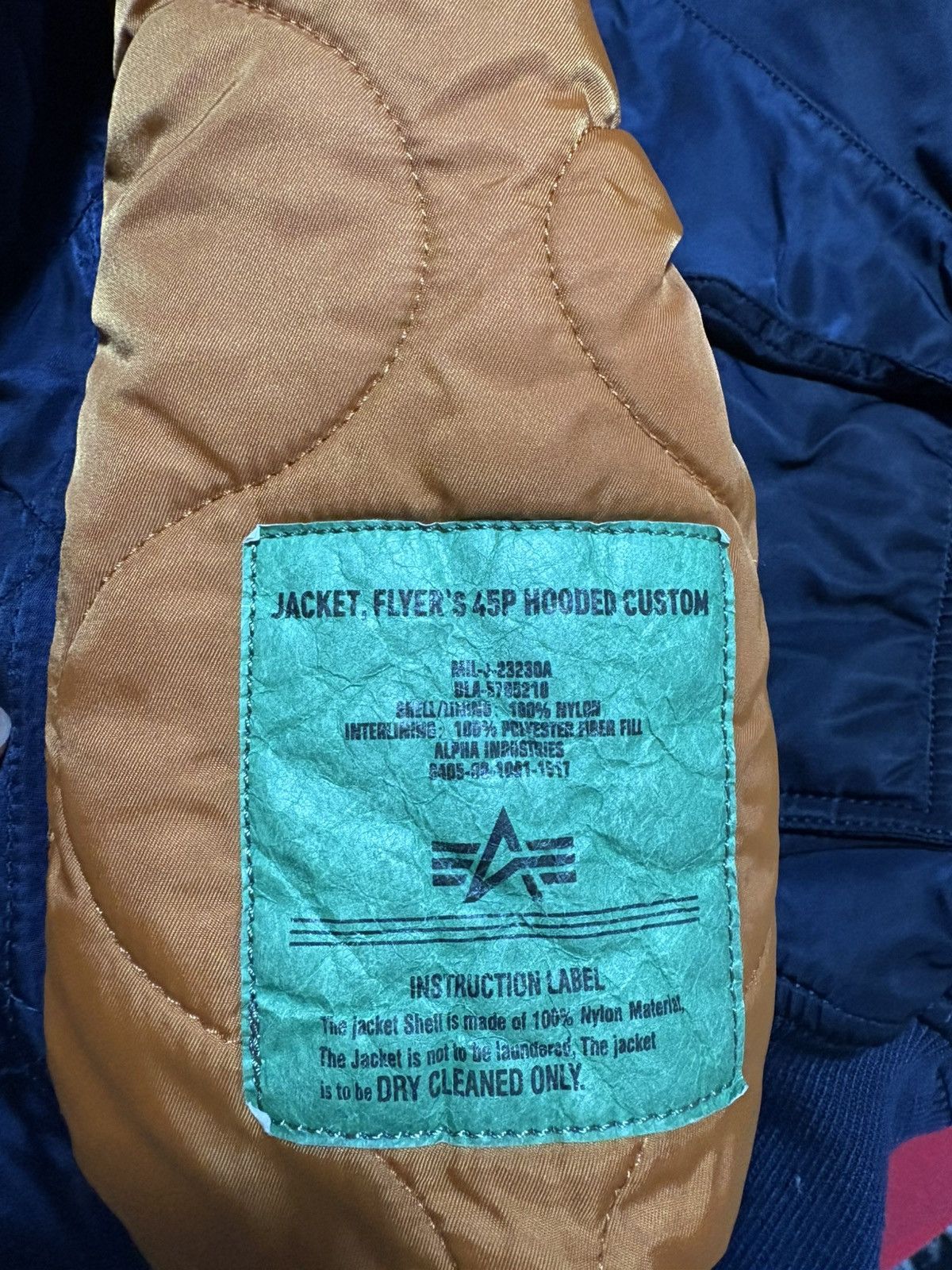 Alpha Industries Alpha Industries 45P Bomber Jacket Size US S / EU 44-46 / 1 - 6 Thumbnail