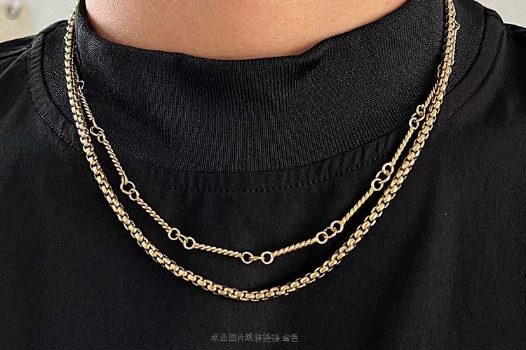 Other Retro STEAL! Y2K Chains Necklace Chain Size ONE SIZE - 6 Thumbnail