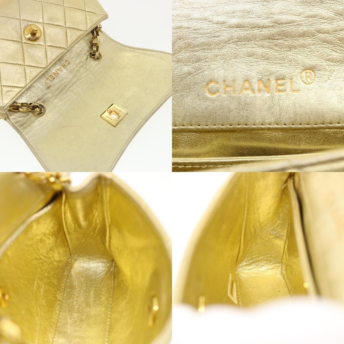 Chanel Chanel Matelasse Turn Lock Chain Shoulder Bag Size ONE SIZE - 7 Thumbnail