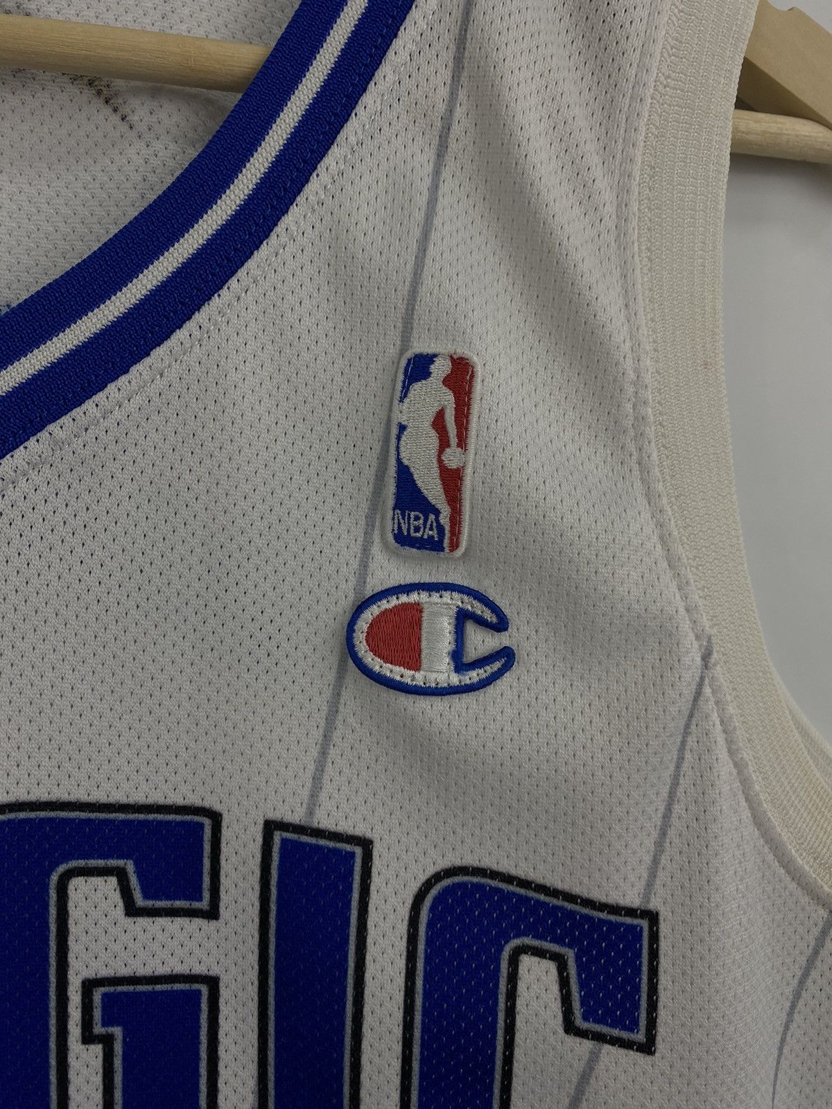 Champion 🇺🇸 Vintage Champion Orlando Magic Howard 12 jersey shirt NBA Size US M / EU 48-50 / 2 - 5 Thumbnail