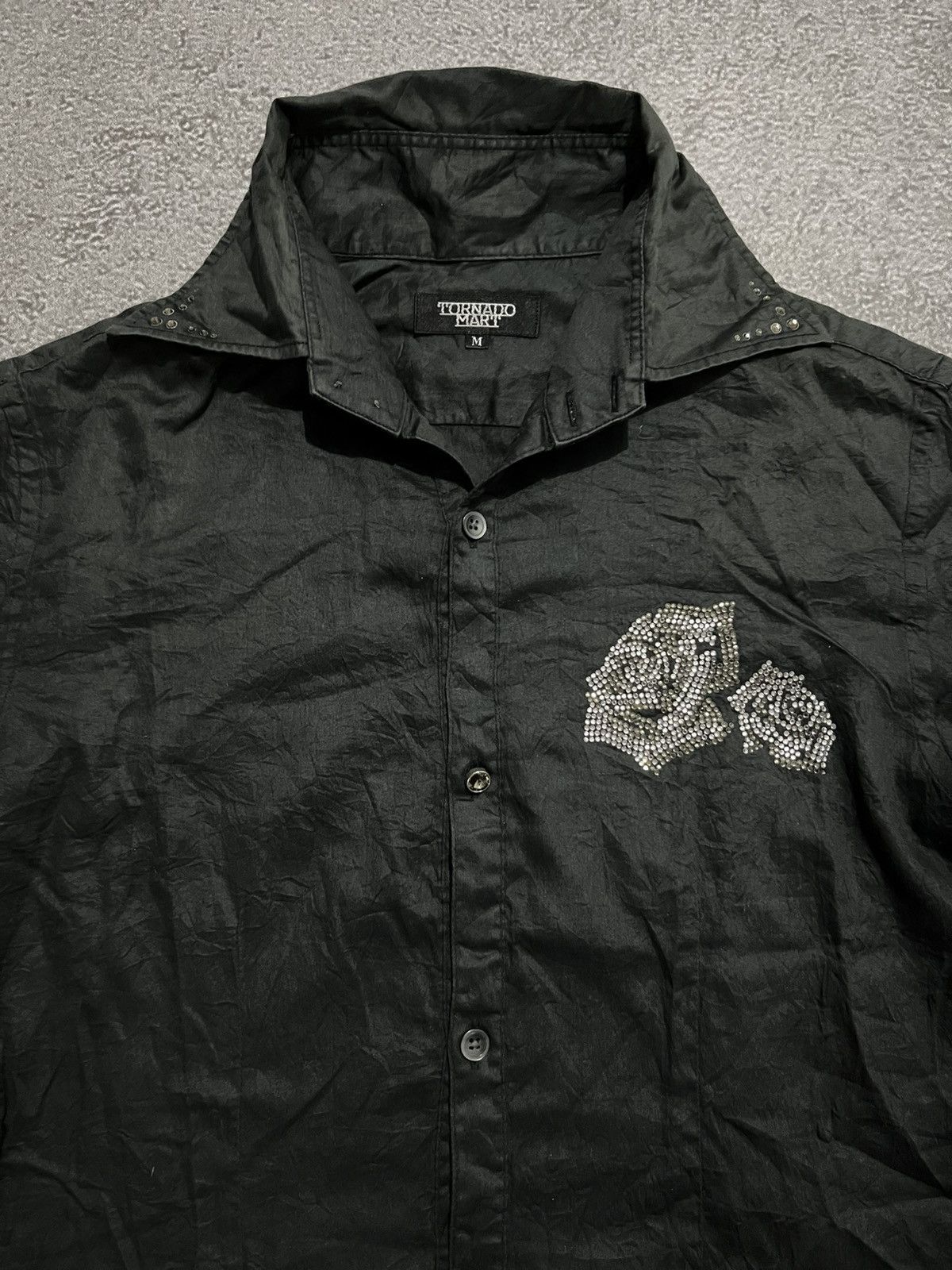 Tornado Mart 2000s TORNADO MART GOTHIC CRYSTAL ON NECK AND CHEST Size US M / EU 48-50 / 2 - 4 Thumbnail
