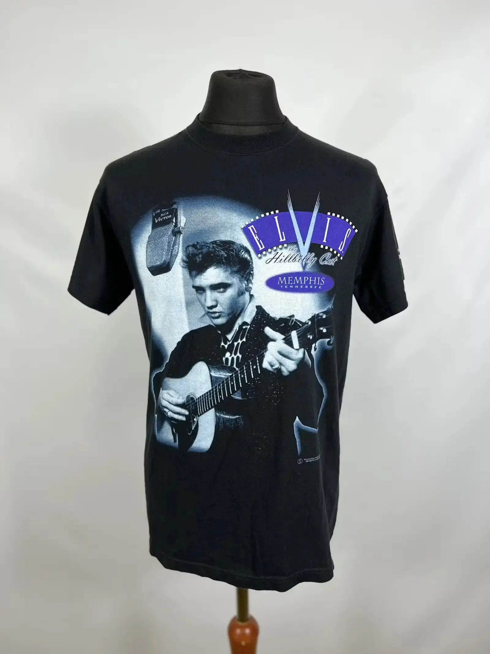 Band Tees × Vintage Vintage Elvis Presley merchandise t-shirt 2001 Size US M / EU 48-50 / 2 - 1 Thumbnail