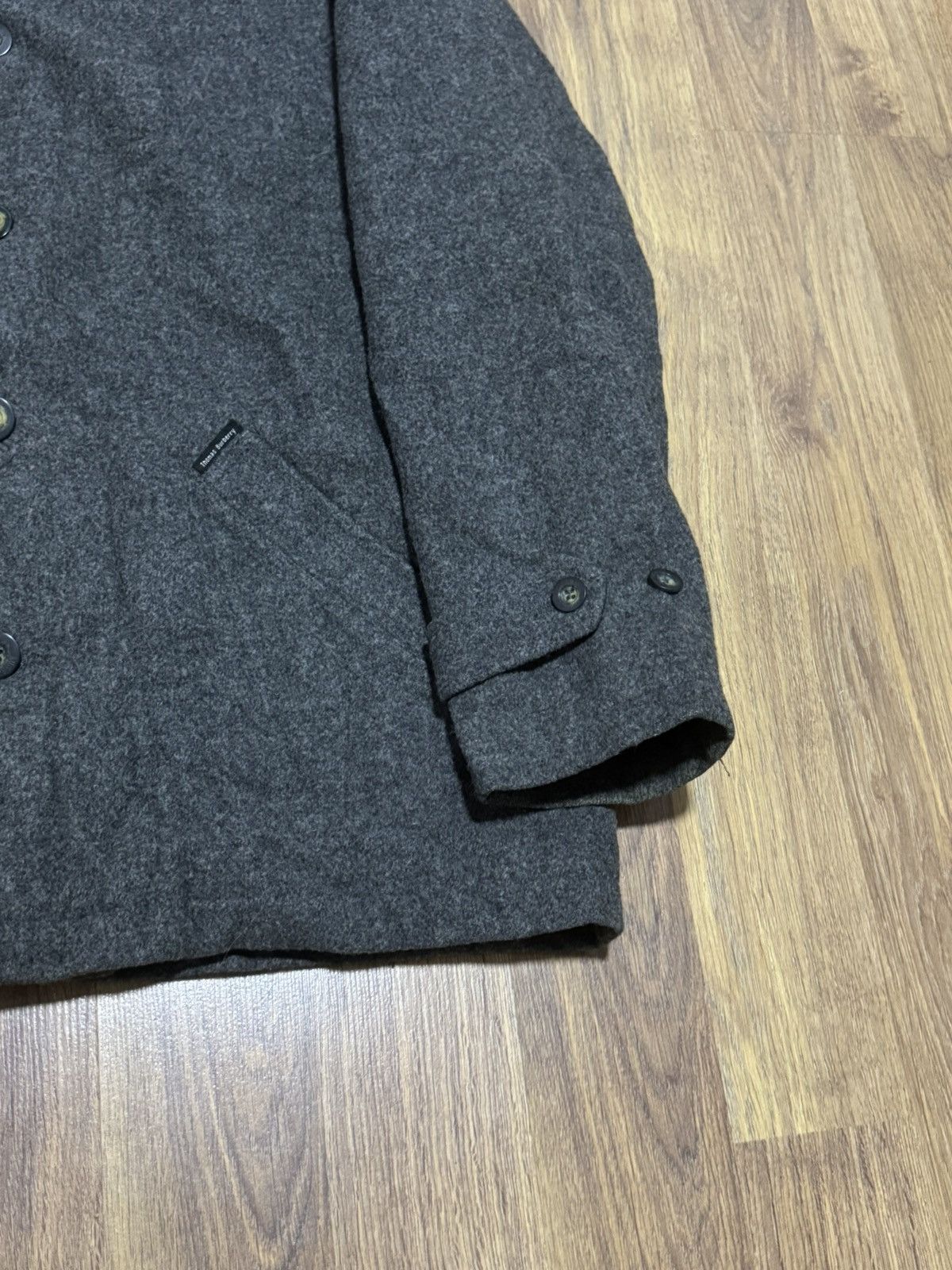 Burberry Thomas Burberry Wool Coat Size US XL / EU 56 / 4 - 5 Thumbnail