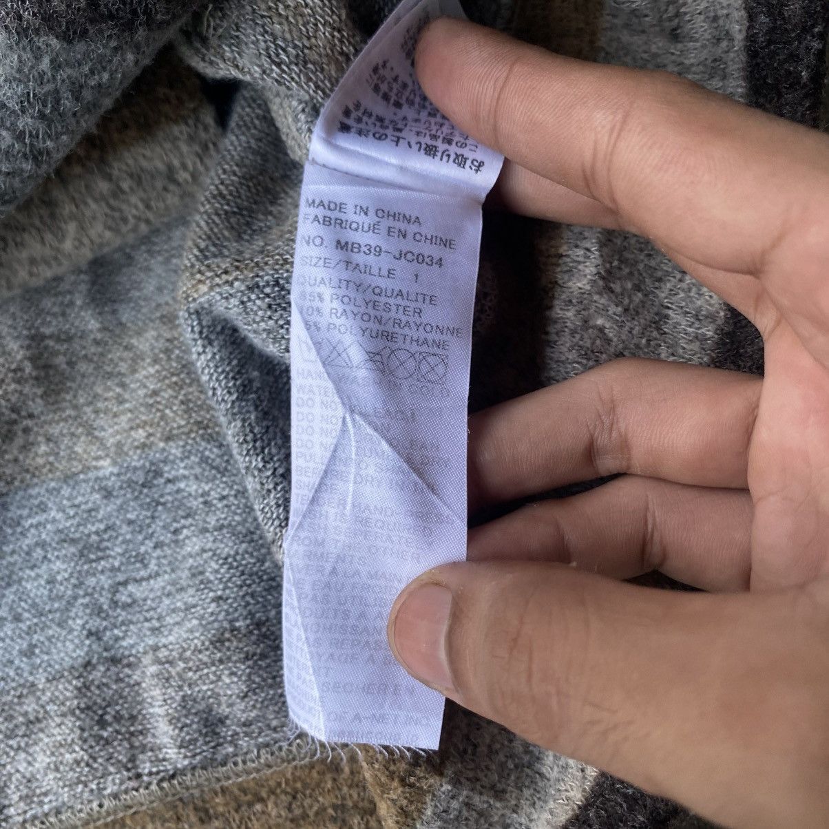 Issey Miyake Issey Miyake Mercibeaucoup Striped Zip Hoodie Jacket Size S / US 4 / IT 40 - 20 Thumbnail