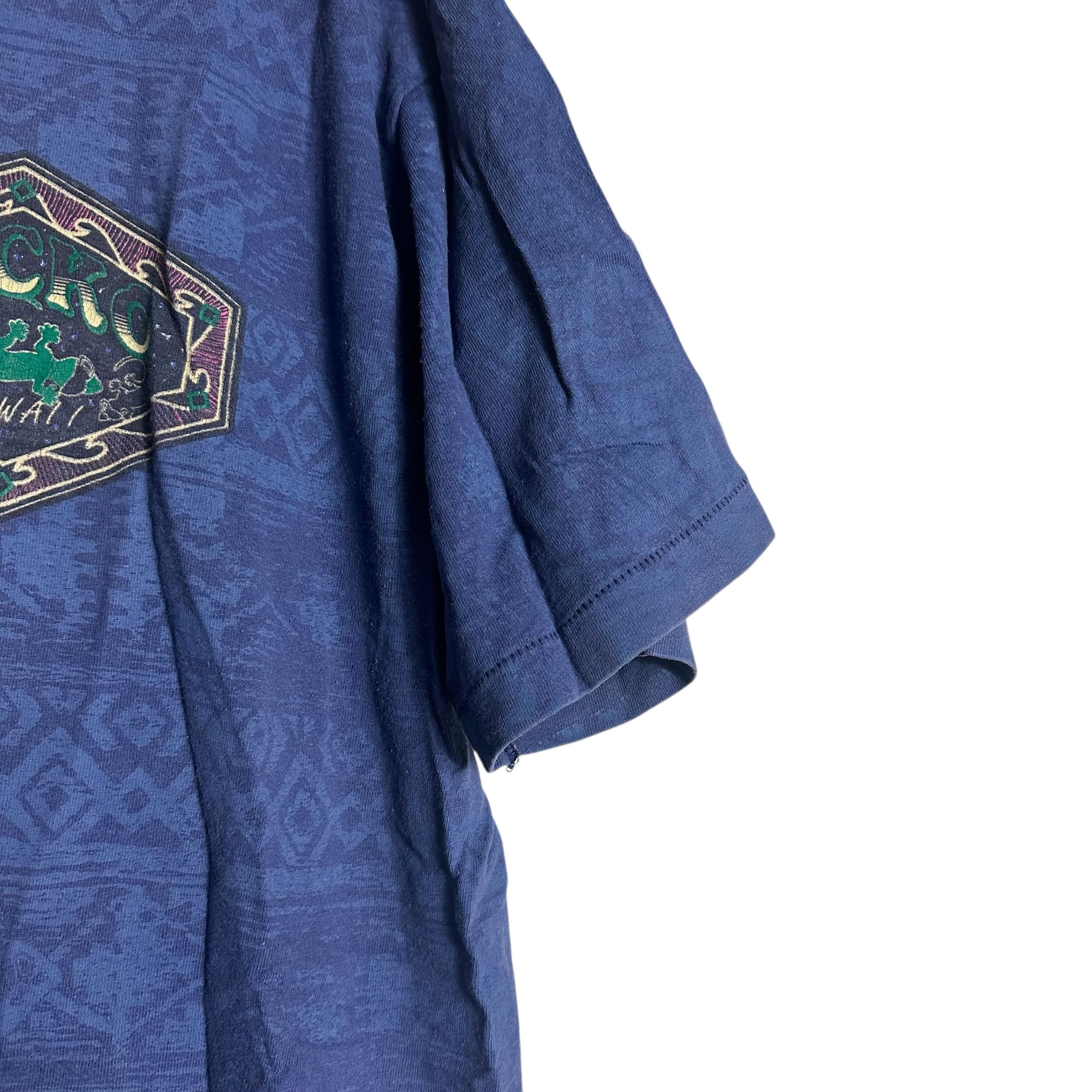 Hypebeast 🔥RARE🔥Vintage Gecko Hawaii All Print T-shirt Single Stich Size US XL / EU 56 / 4 - 4 Thumbnail