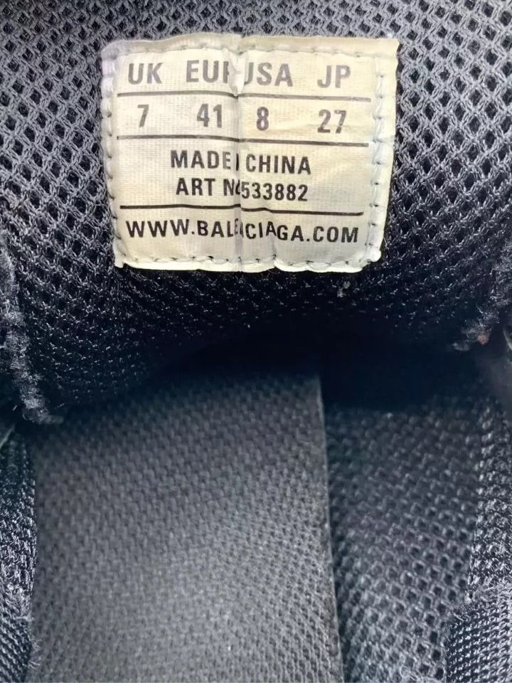 Balenciaga Balenciaga Mesh Lace Up Low Top Dad Shoes 2502-Nextarrow Size US 8 / EU 41 - 6 Thumbnail