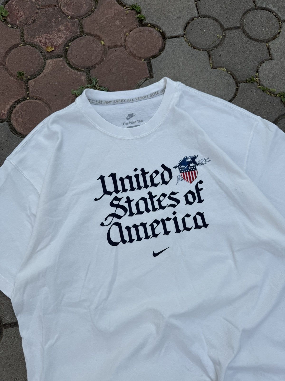 Nike Nike USA Center Logo Loose Fit Tee Shirt Size US L / EU 52-54 / 3 - 2 Thumbnail
