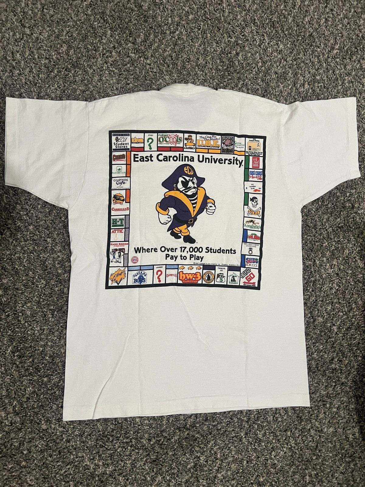 Other Vintage East Carolina University Pirates Size US L / EU 52-54 / 3 - 2 Thumbnail