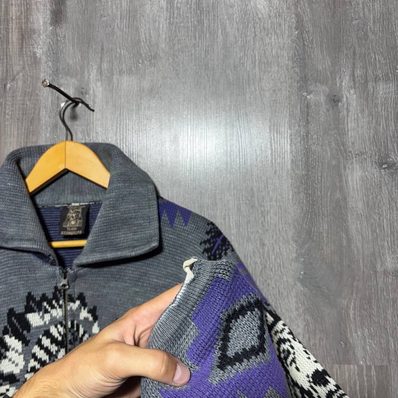 Other Vintage Ruminahui Wool Jacket Wolf Sweater Amican Style Y2K Size US L / EU 52-54 / 3 - 8 Thumbnail