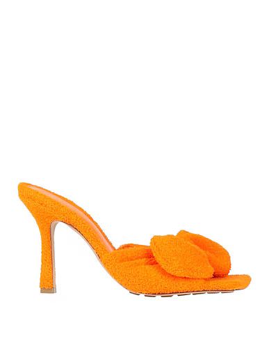 image of Bottega Veneta O1Loc1C0324 690025 Stretch Mule Shoess In Orange Shoes, Women's