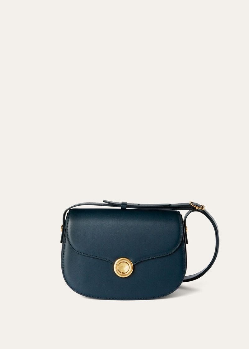 Loro Piana o1srvl11e0526 FAN9607 Size: OS / Small Ghiera Bag Navy Blue Size ONE SIZE - 1 Thumbnail