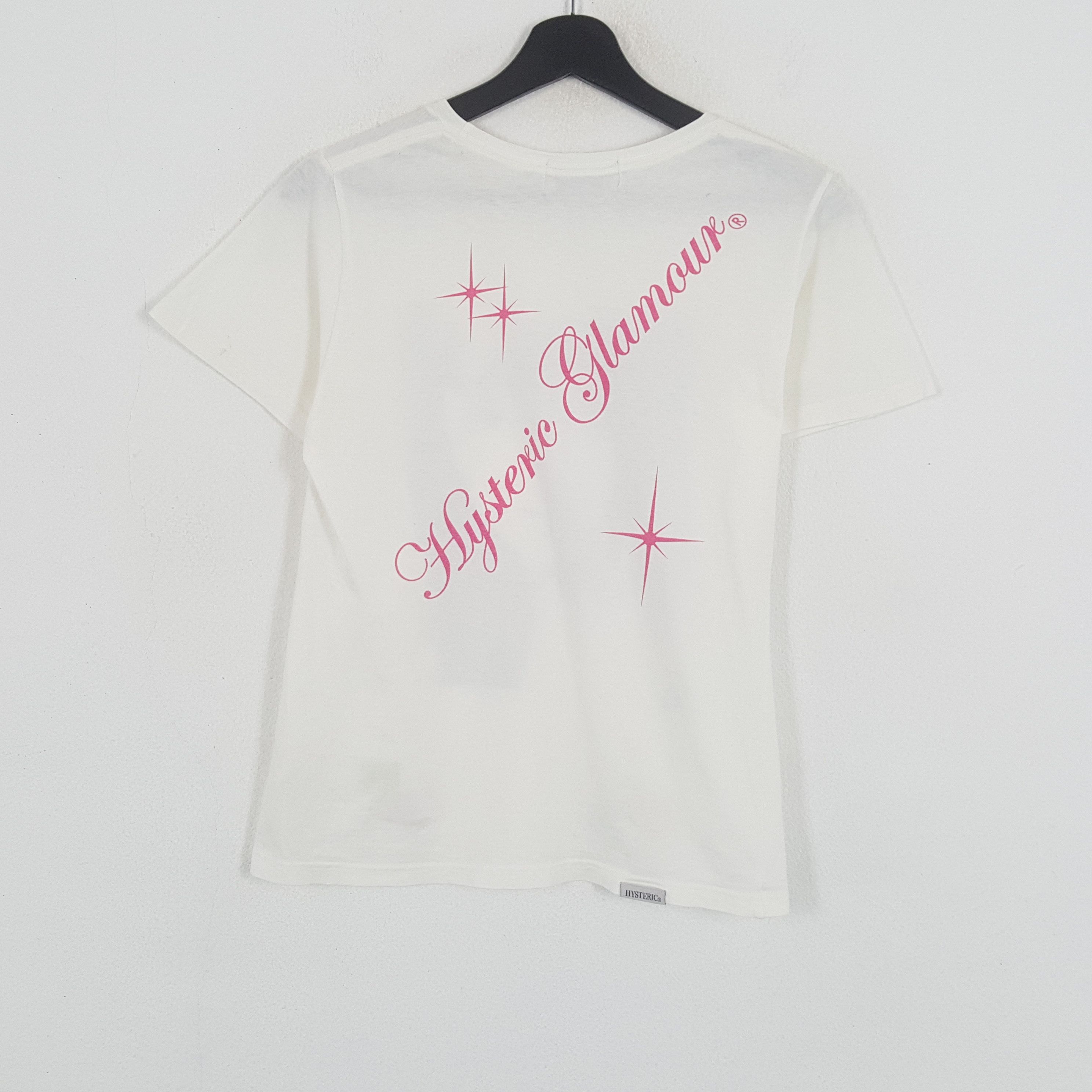 Hysteric Glamour HYSTERIC GLAMOUR Japanese Brand Streetwear Tshirt Size XXS / US 00 / IT 34 - 2 Thumbnail