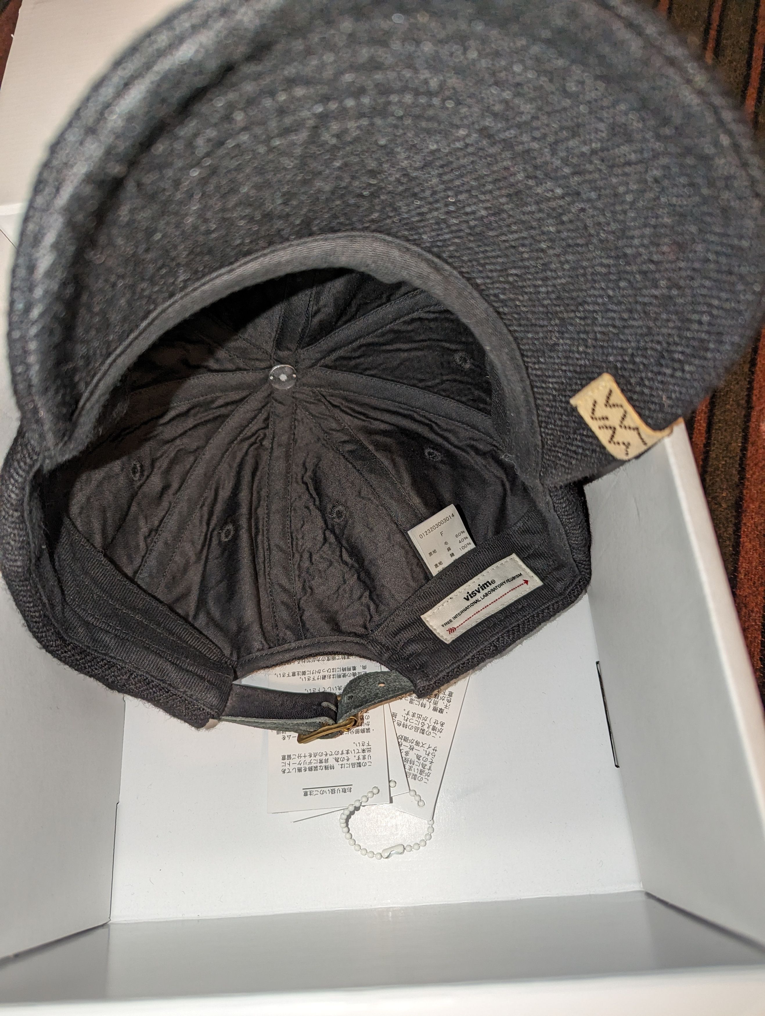 visvim EXCELSIOR II CAP WOOL CORDS GREY visvim 24AW EXCELSIOR II