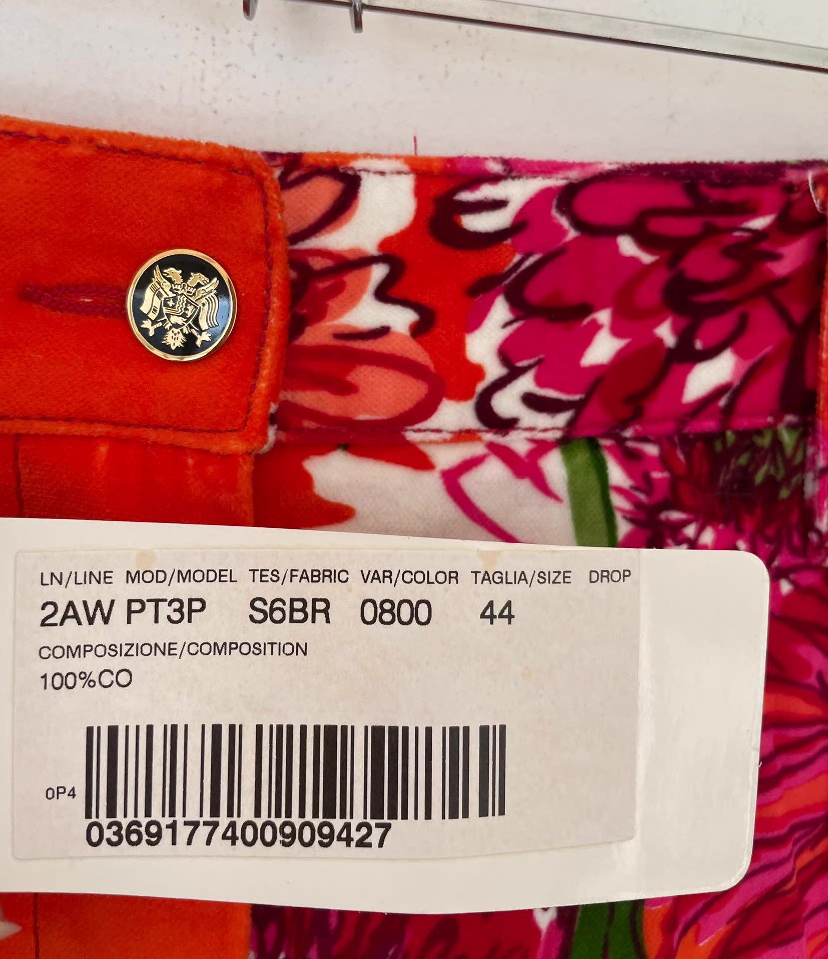 Dolce & Gabbana Dolce & Gabbana Floral Printed Velvet Pants Ｑ21 Size 32" / US 10 / IT 46 - 4 Thumbnail