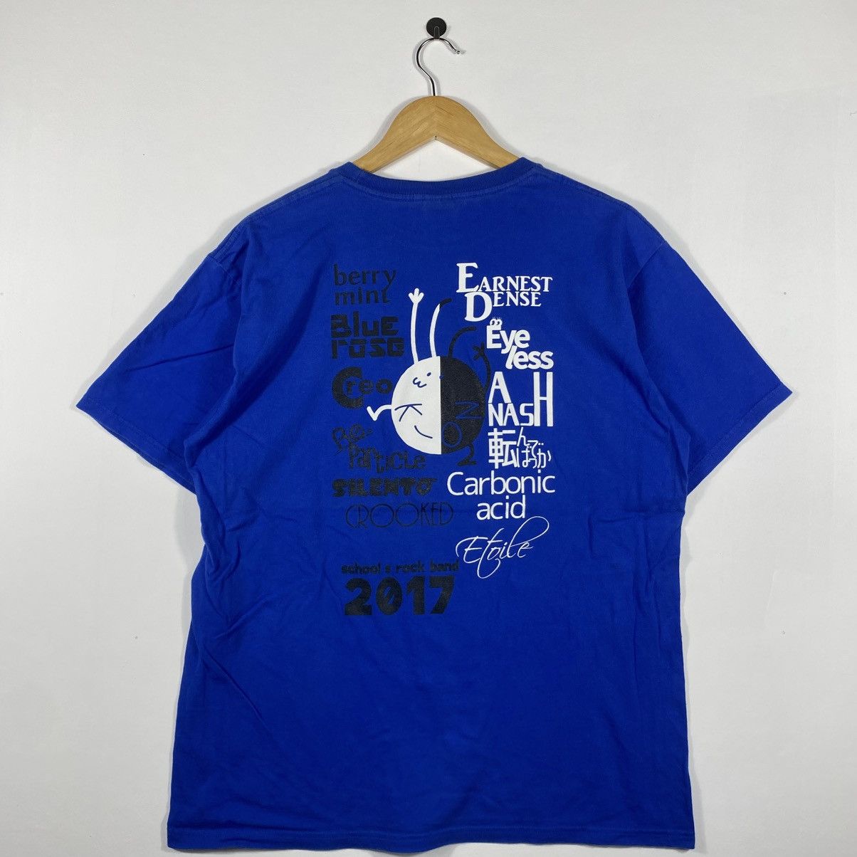 Anime K-ON HJHS Band Bros Graphic Tee Shirt 2-Large Size Size US XXL / EU 58 / 5 - 5 Thumbnail