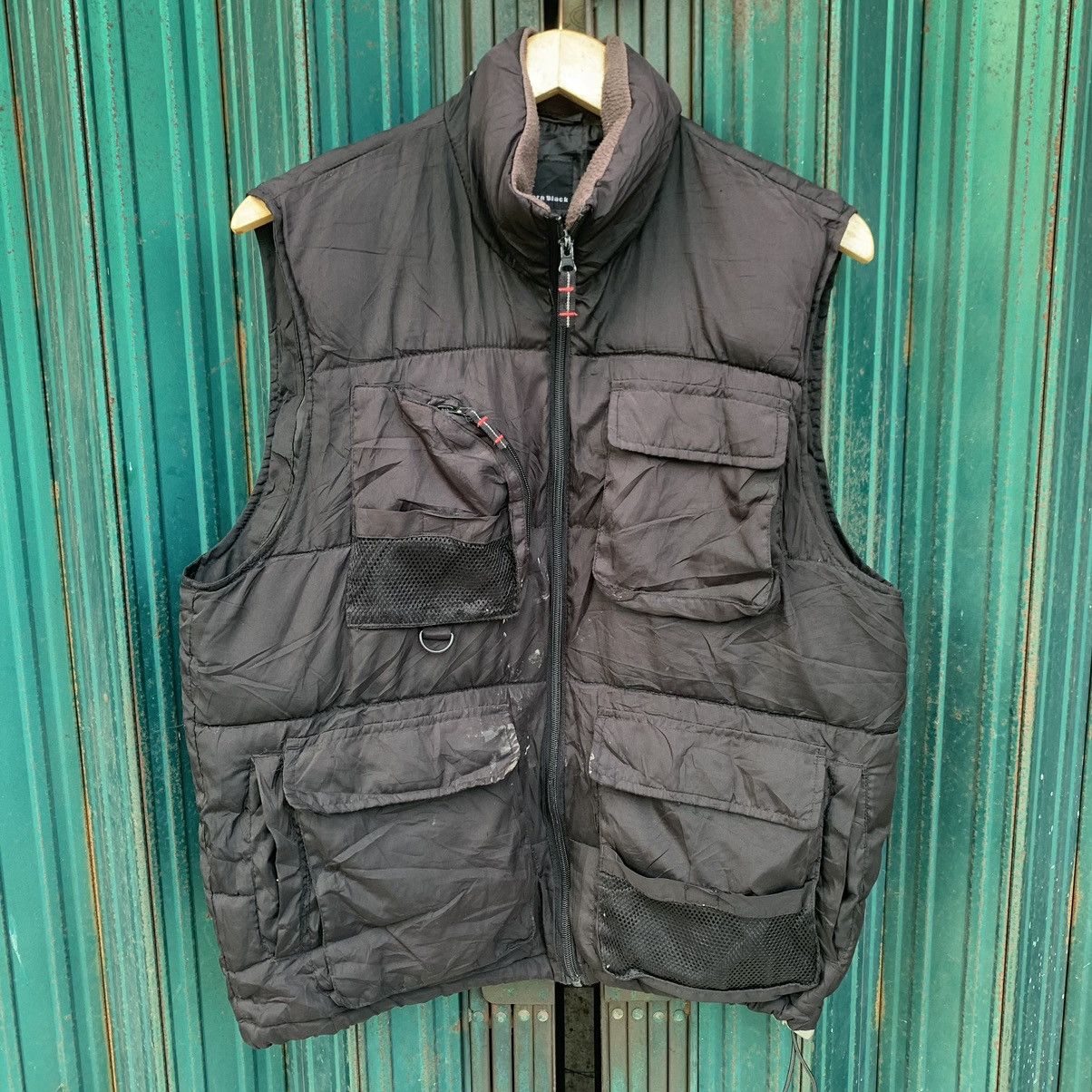 Japanese Brand Barn Black Puffer Vest Size US L / EU 52-54 / 3 - 1 Thumbnail
