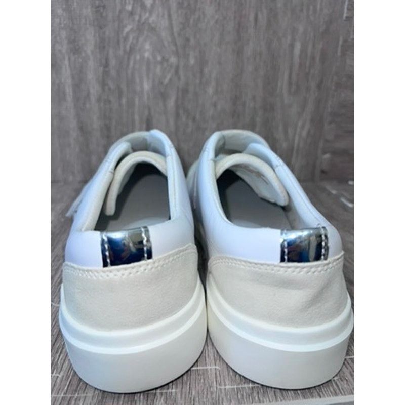 Cole Haan Cole Haan Men's White Leather Monk Strap Sneakers Size 9.5 Size US 9.5 / EU 42-43 - 8 Thumbnail