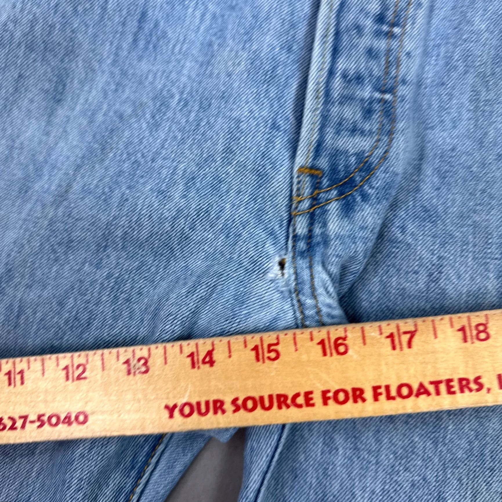 Levi's Levis 501 Jeans Mens 32x29 Blue Button Fly Denim Straight Pants 5-Pocket Size US 32 / EU 48 - 6 Thumbnail