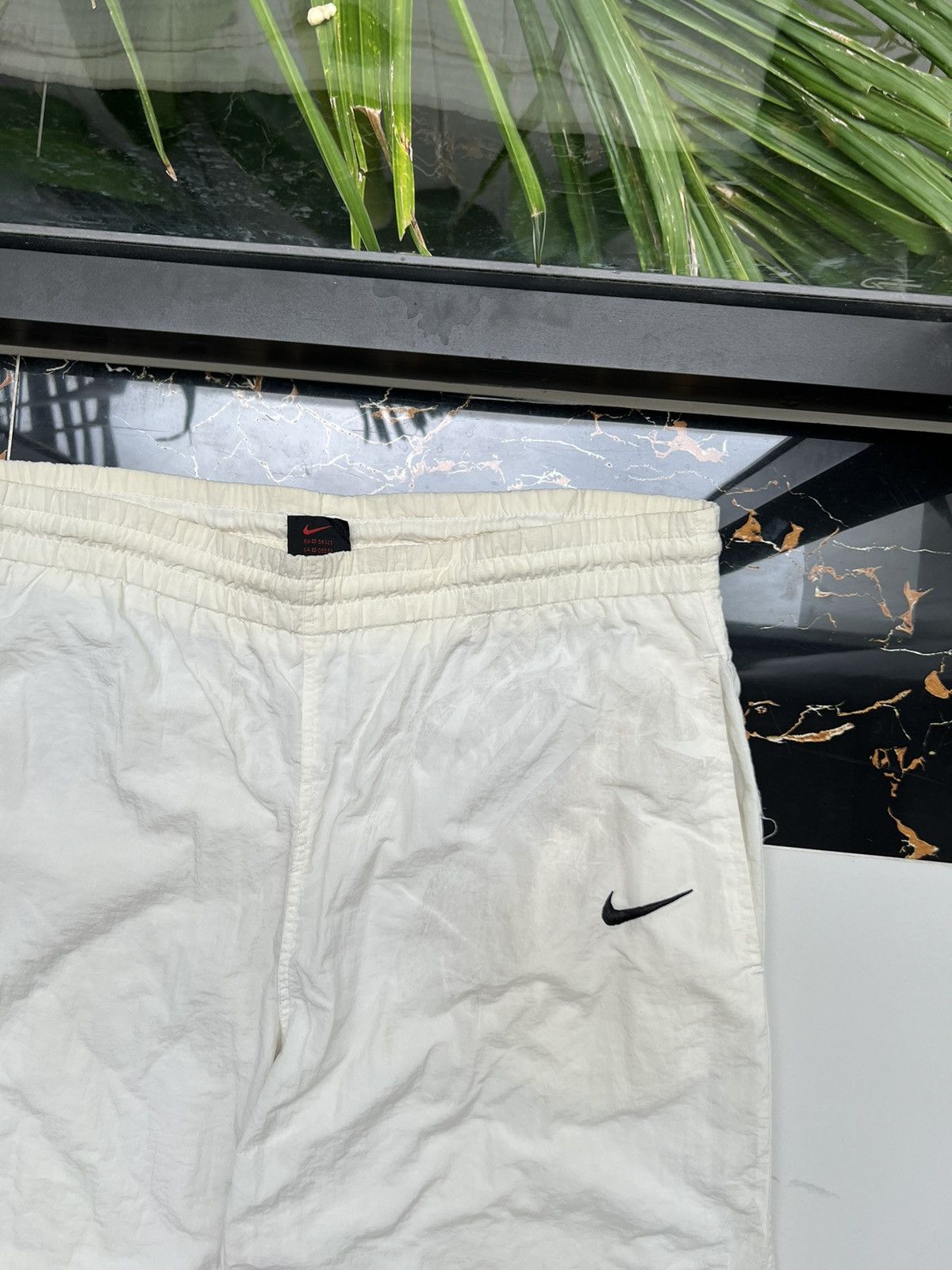 Nike × Vintage 90’s NIKE RETRO TRACK BAGGY PANTS Y2K SWOOSH LOGO Size US 34 / EU 50 - 3 Thumbnail