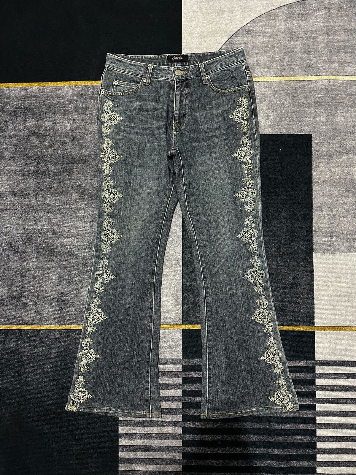 Hysteric Glamour ORIRIN BOOT CUT DENIM PANTS Size US 29 - 1 Thumbnail