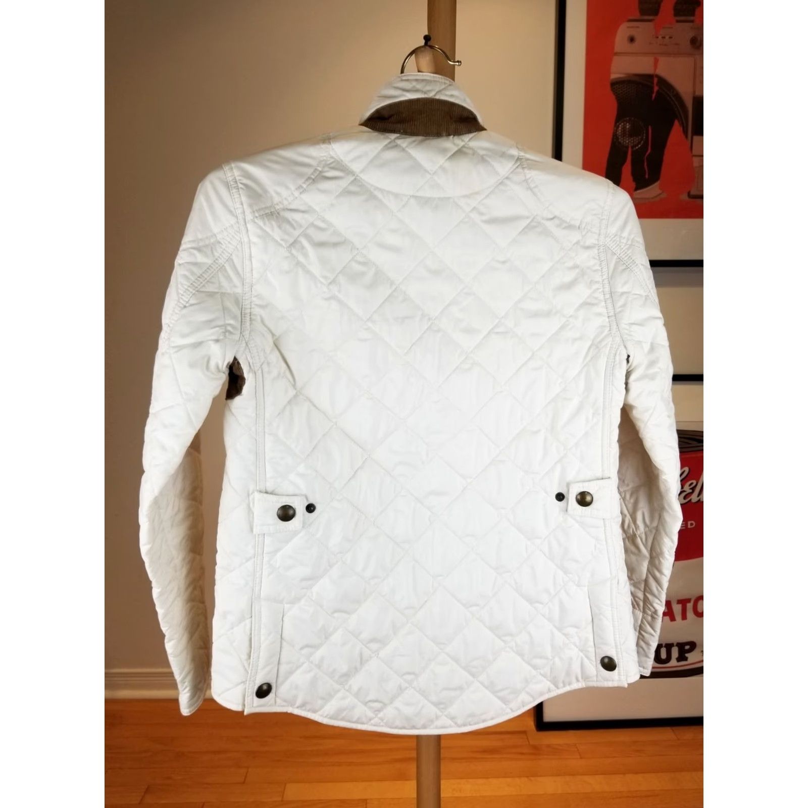 Polo Ralph Lauren VINTAGE Y2K RALPH LAUREN POLO SPORT WHITE QUILTED JACKET SZ WOMEN'S XS Size XS / US 0-2 / IT 36-38 - 8 Thumbnail