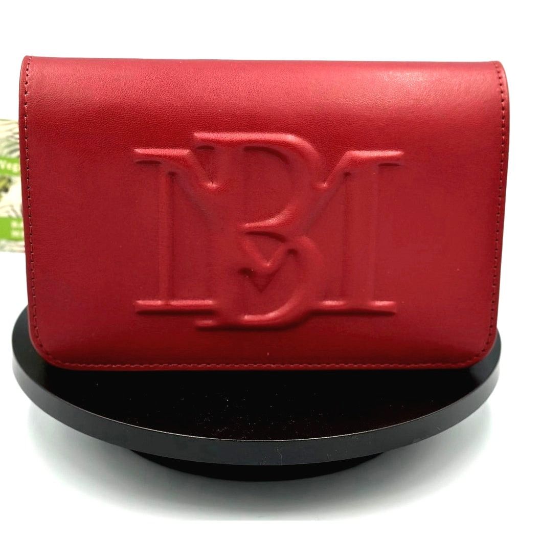 Badgley Mischka Badgley Mischka Debossed Logo Crossbody - Brick Red Size ONE SIZE - 3 Thumbnail