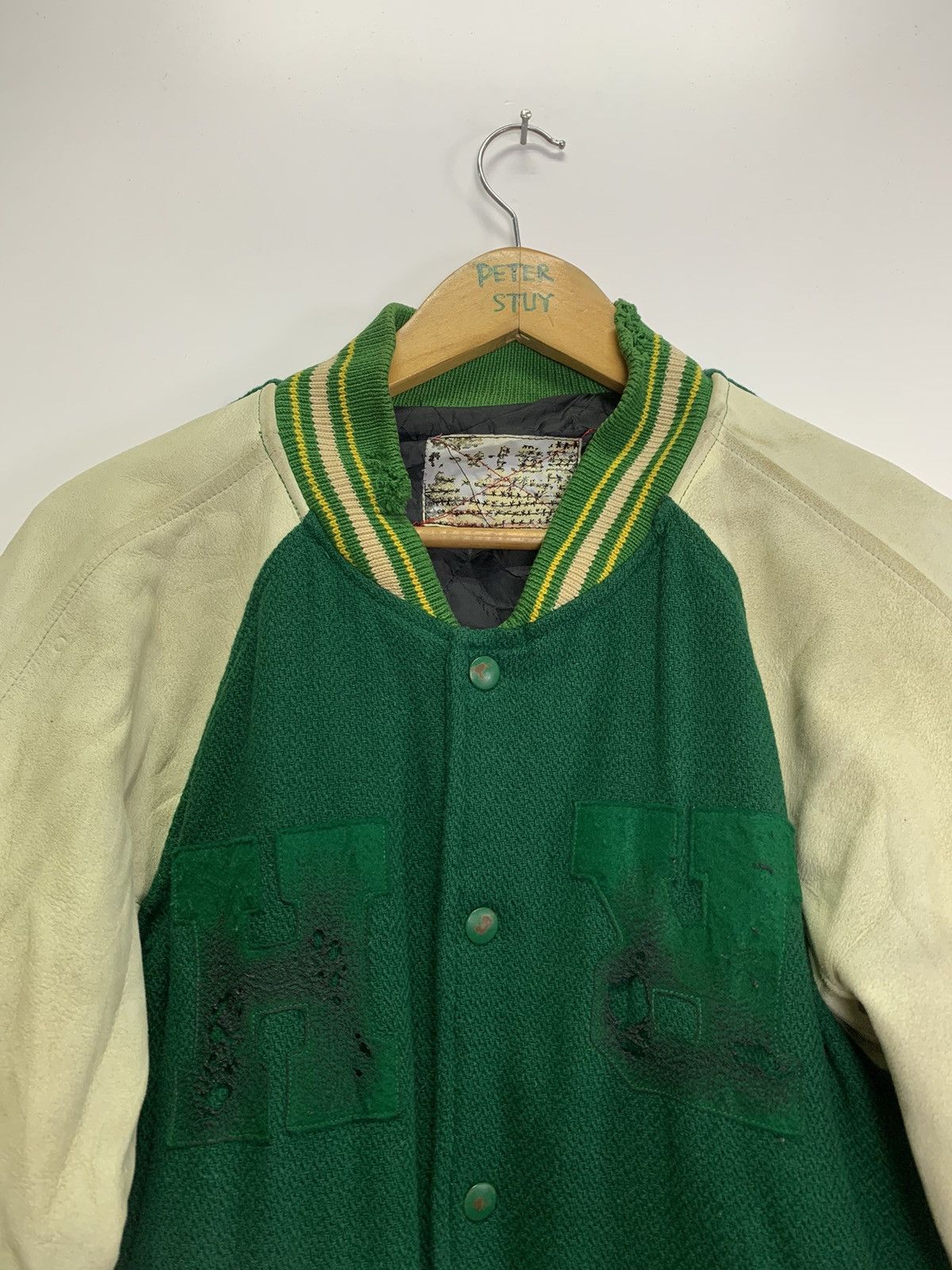 Vintage LUMR Brand Varsity Jacket