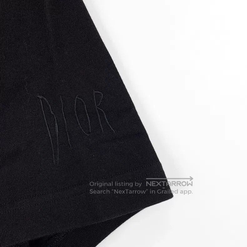 Dior Dior Black silk stitching printed round-neck short sleeves Size US S / EU 44-46 / 1 - 4 Thumbnail