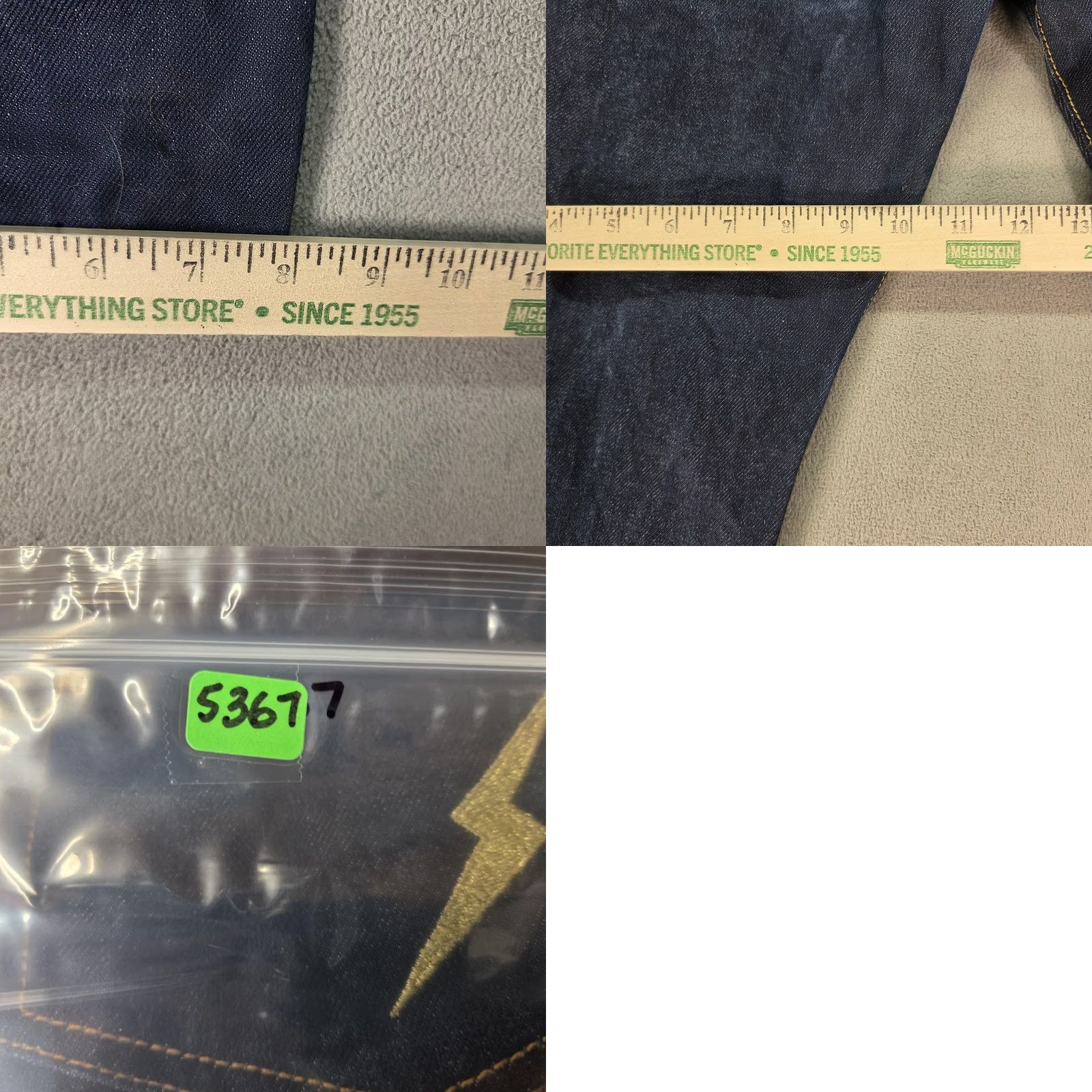 The Flat Head Evers Selvedge Jeans Mens Fits 29 Inseam 31 Blue
