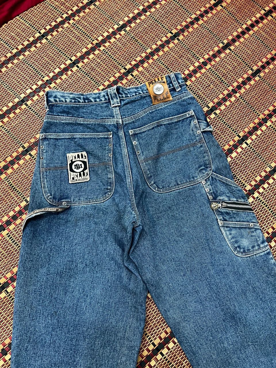 Pelle Pelle Vintage 90’s Pelle Pelle Marc Buchanan Baggy jeans Size US 31 - 12 Thumbnail
