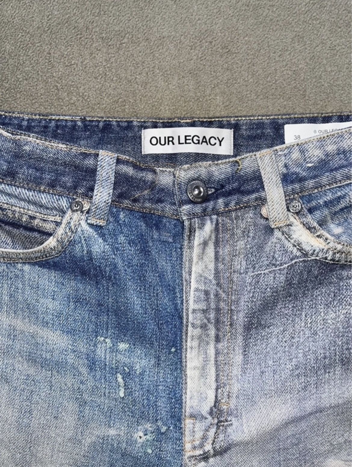 Our Legacy Our Legacy trompe l'oeil jeans Size US 30 / EU 46 - 3 Thumbnail