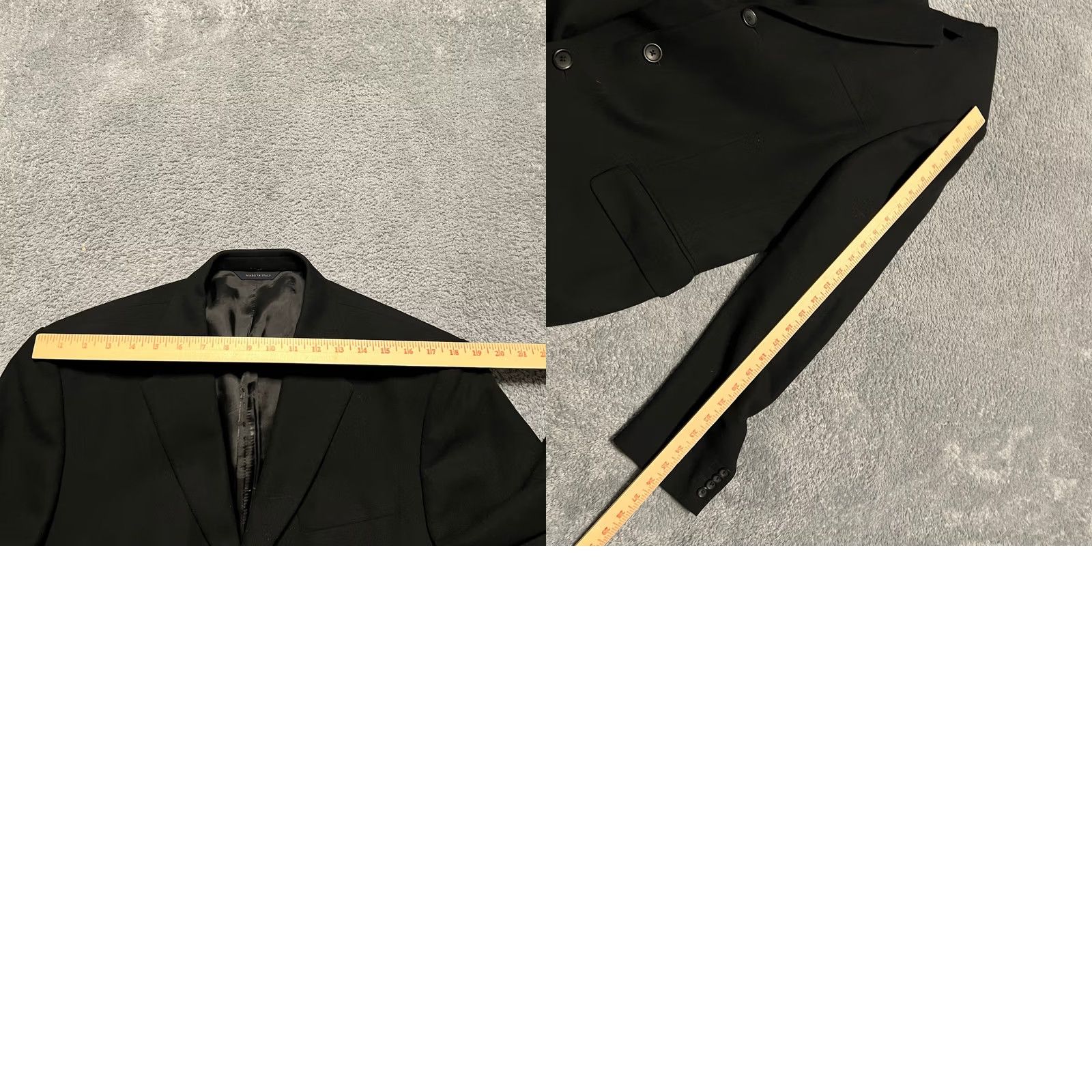 Banana Republic Banana Republic Jacket Mens 44 Black Blazer 44R Sport Coat Button Suit Size 44R - 9 Thumbnail