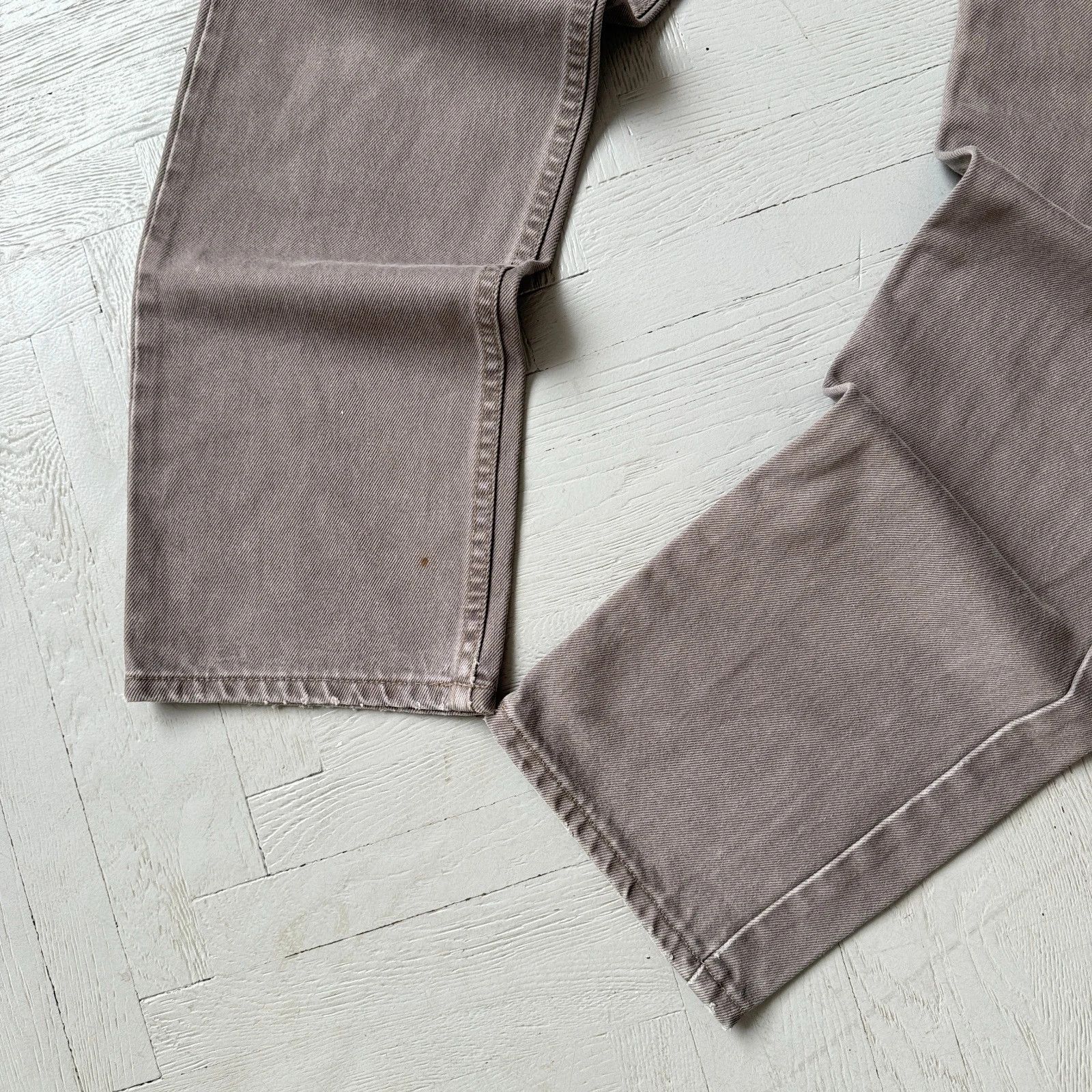 Levi's Vintage 90s Levi's Orange Tab Gray Denim Boyfriend Jeans Size US 30 / EU 46 - 6 Thumbnail