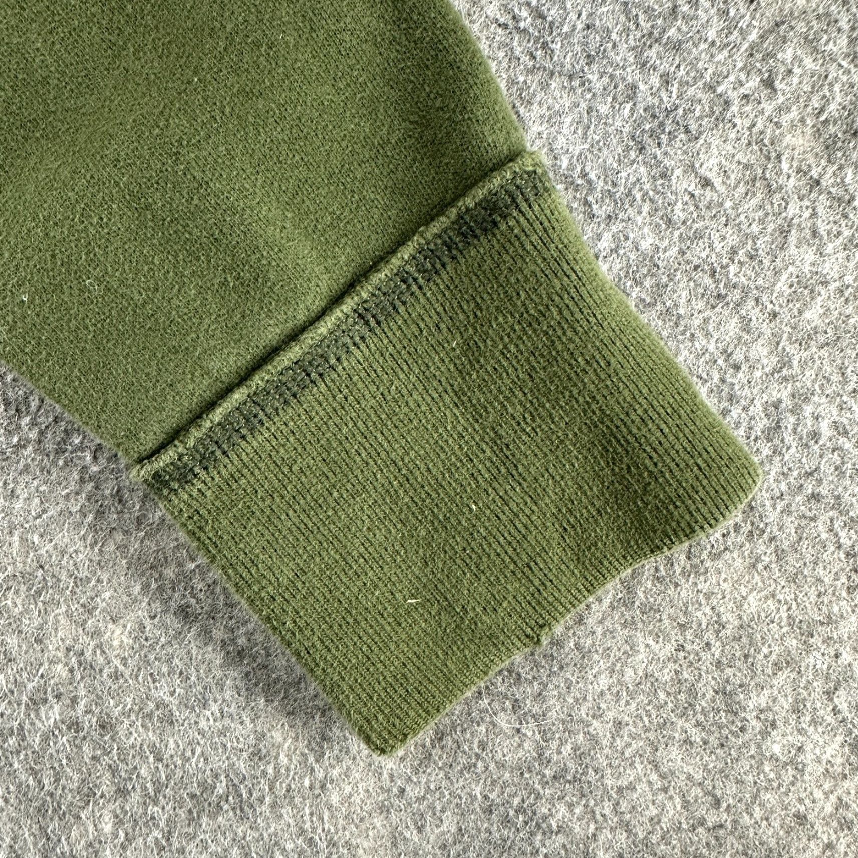 Abercrombie & Fitch VINTAGE Abercrombie & Fitch Hoodie Womens M Green Full Zip Muscle Cotton Spellout Y2K 90s Size M / US 6-8 / IT 42-44 - 7 Thumbnail
