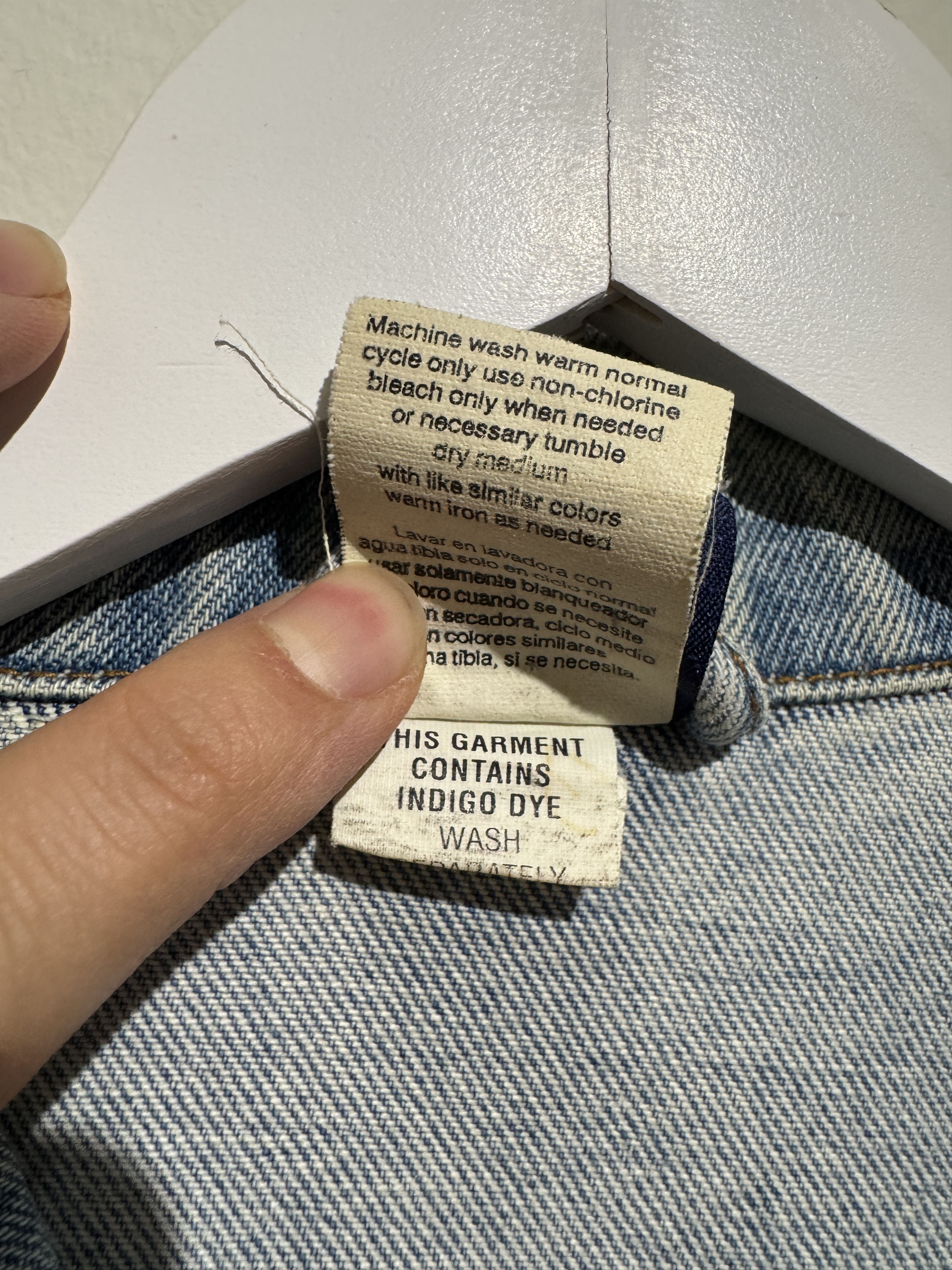 Vintage Vintage Saugatuck Dry Goods Co. Denim Jacket – Light Wash Size US XL / EU 56 / 4 - 4 Thumbnail