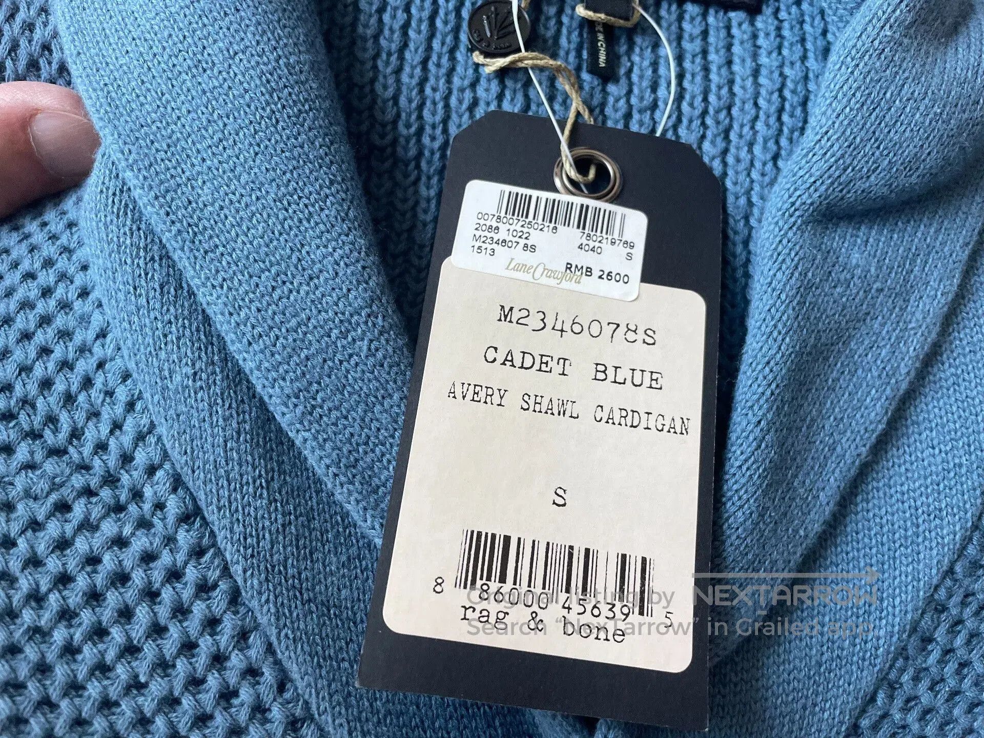Rag & Bone Rag & Bone Men's Sweater Coat. Size US S / EU 44-46 / 1 - 3 Thumbnail
