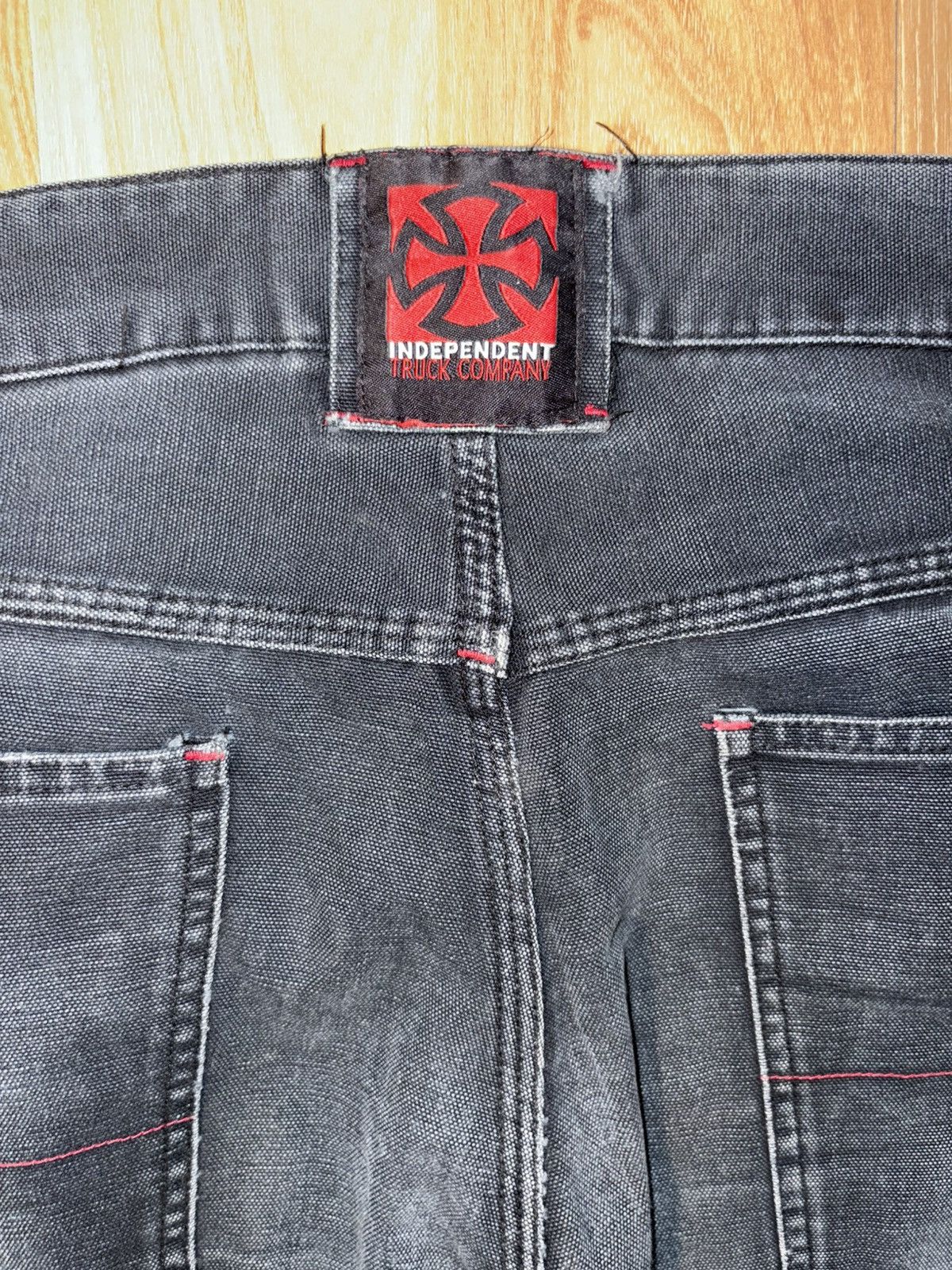 Independent Truck Co. Vtg Independent Truck Co Canvas Carpenter Pants Baggy Skate Size US 38 / EU 54 - 8 Thumbnail