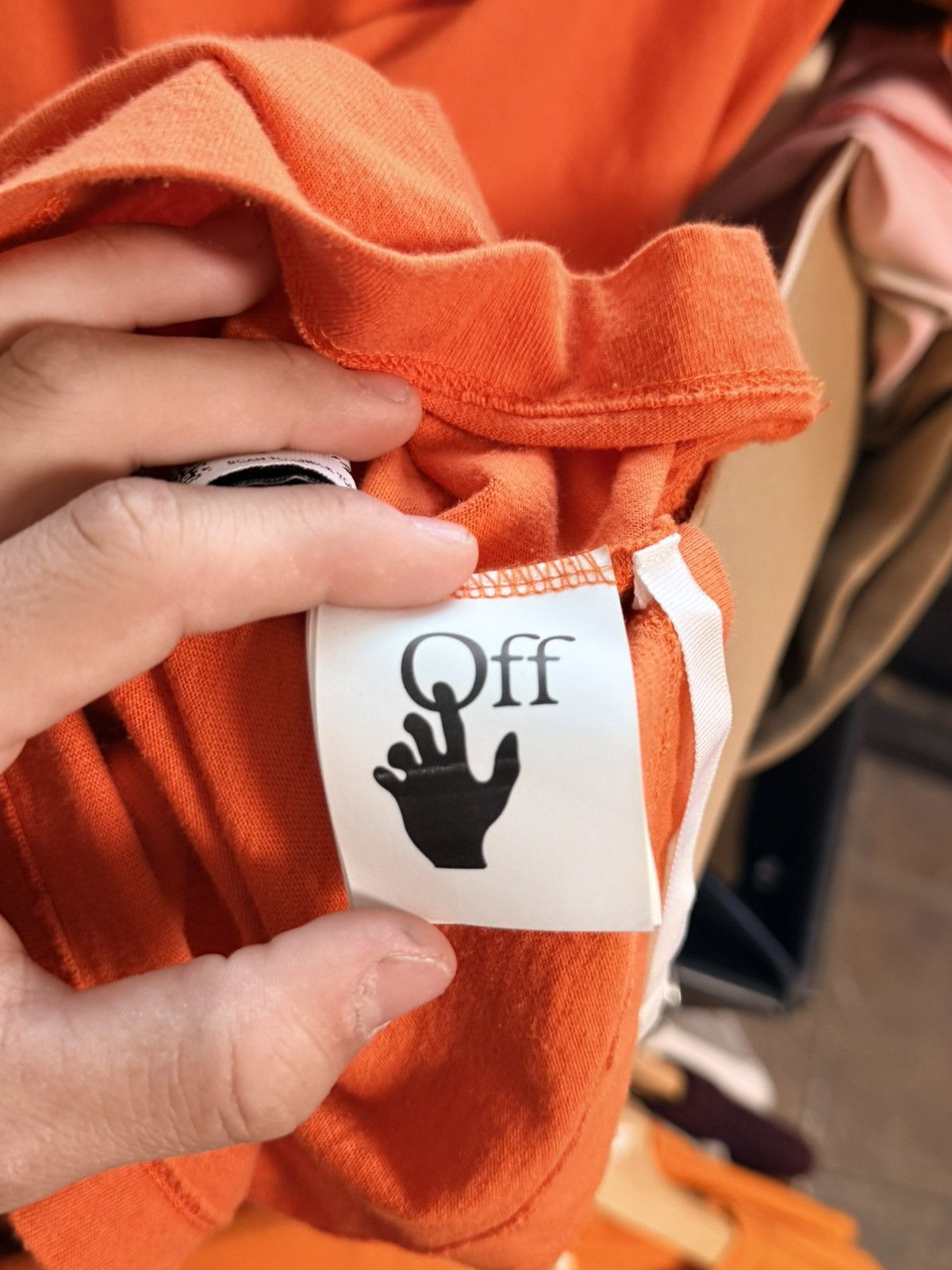 Off-White Off white Logo Tee Size US XL / EU 56 / 4 - 6 Thumbnail