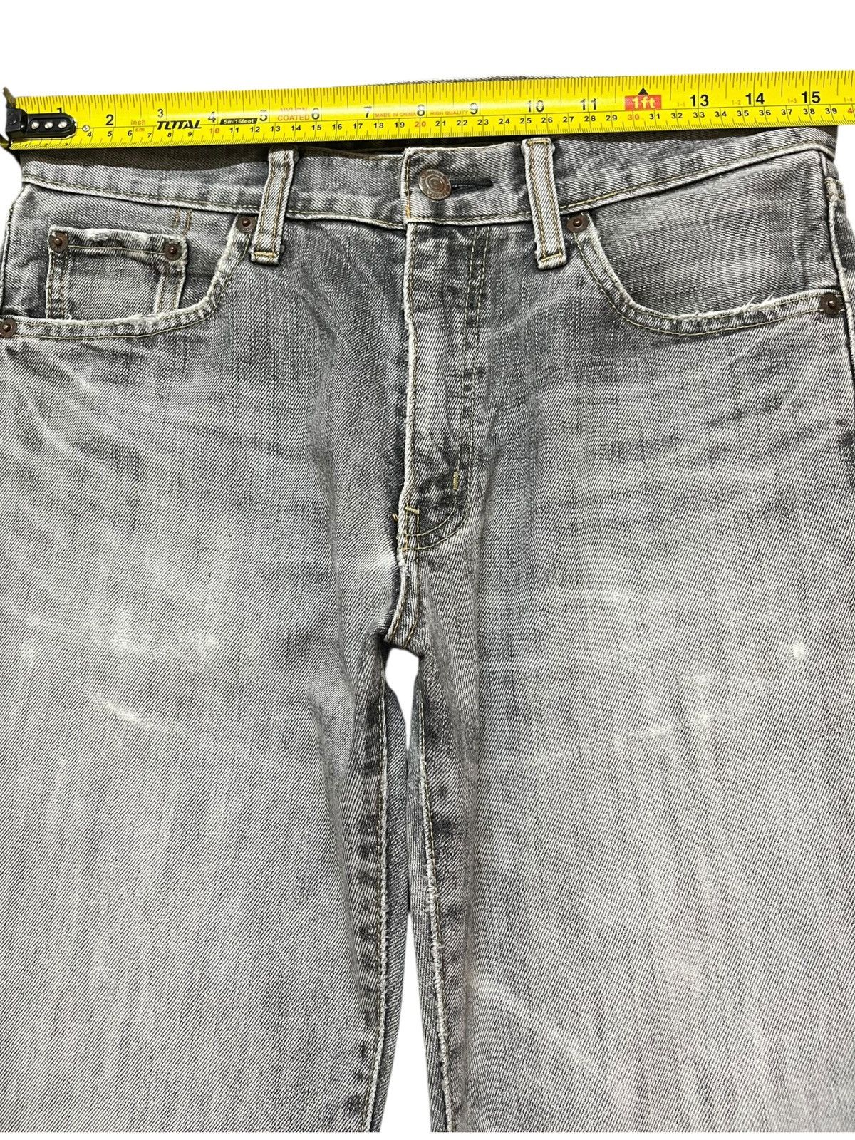 Uniqlo Vintage Uniqlo B-002 Flare Faded Distressed Denim Size US 30 / EU 46 - 11 Thumbnail